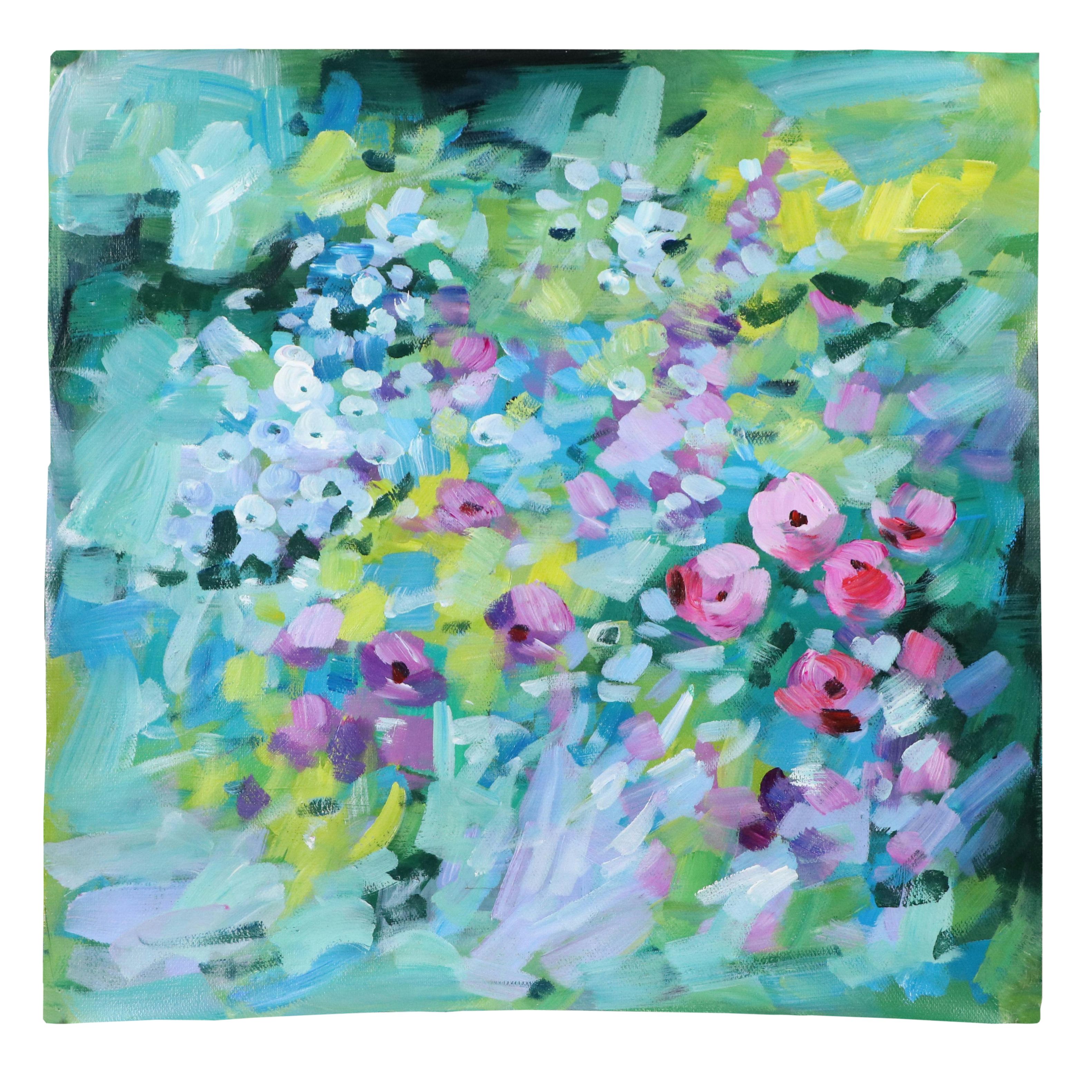 Benini Floral Oil Painting, 21st Century