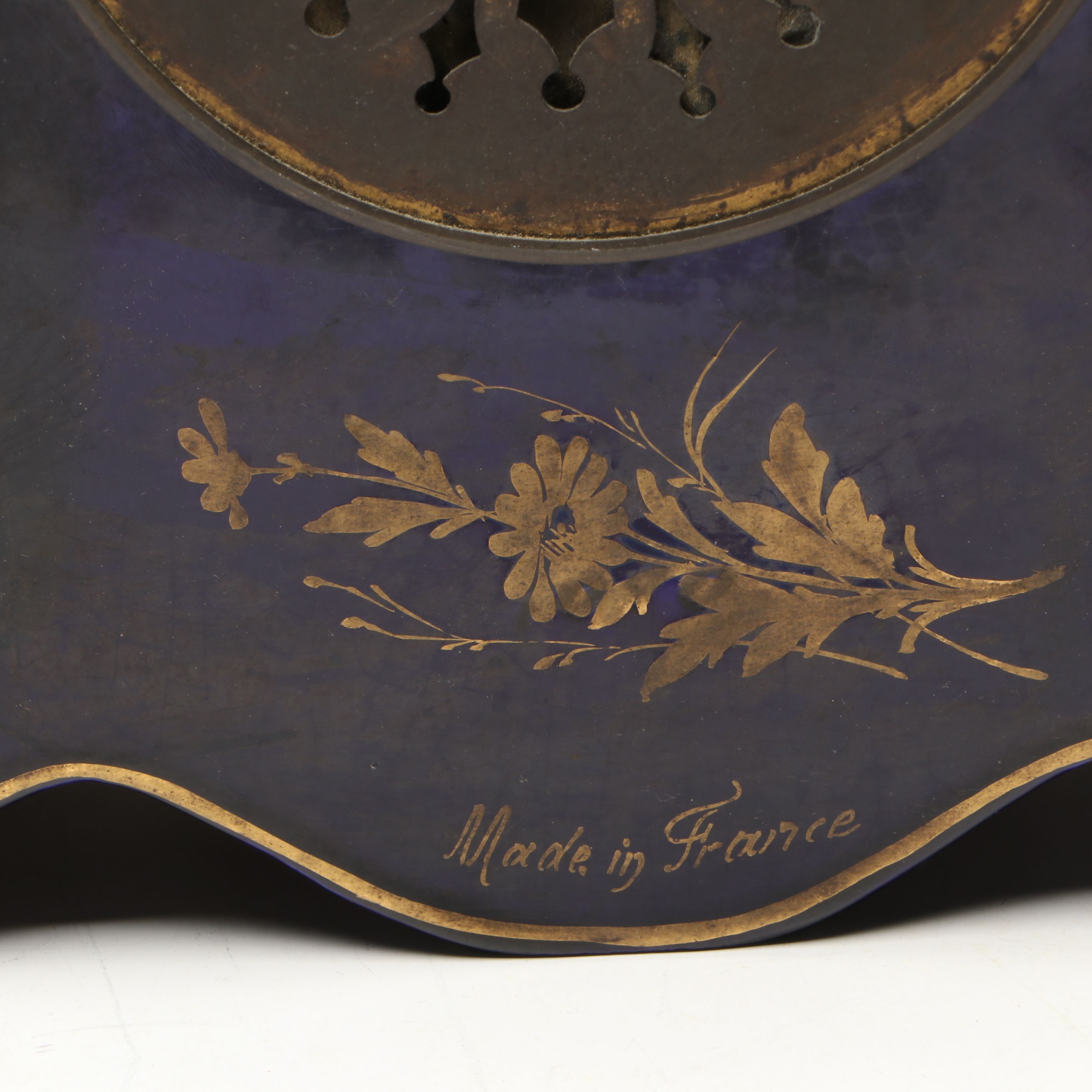 Jacob Petit French Rococo Style Porcelain Mantel Clock, 19th Century