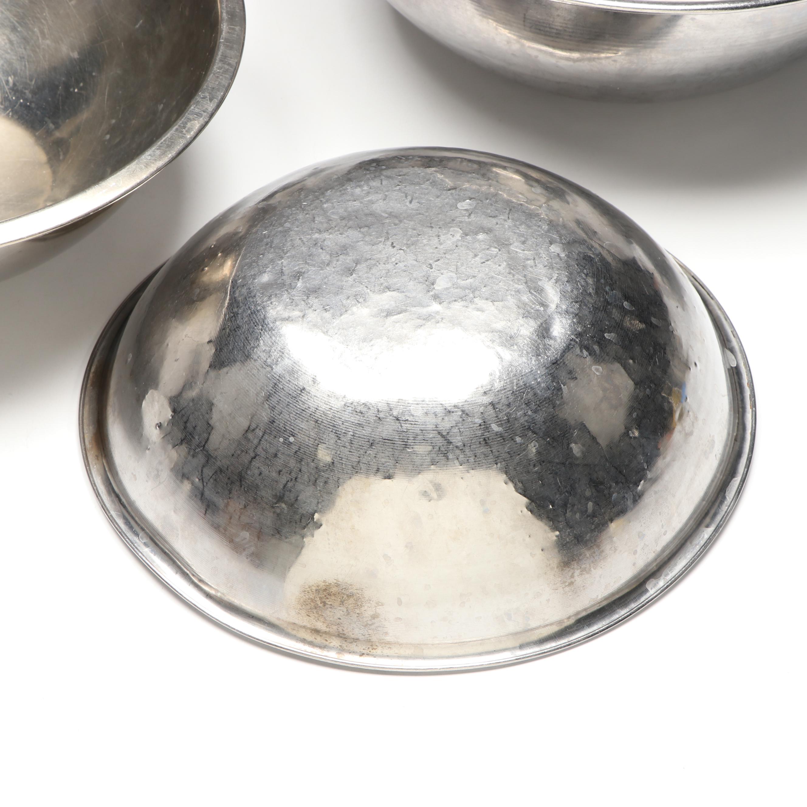 Stainless Steel Mixing Bowls, Strainer, and Whisk with "Love Brunch" Cookbook