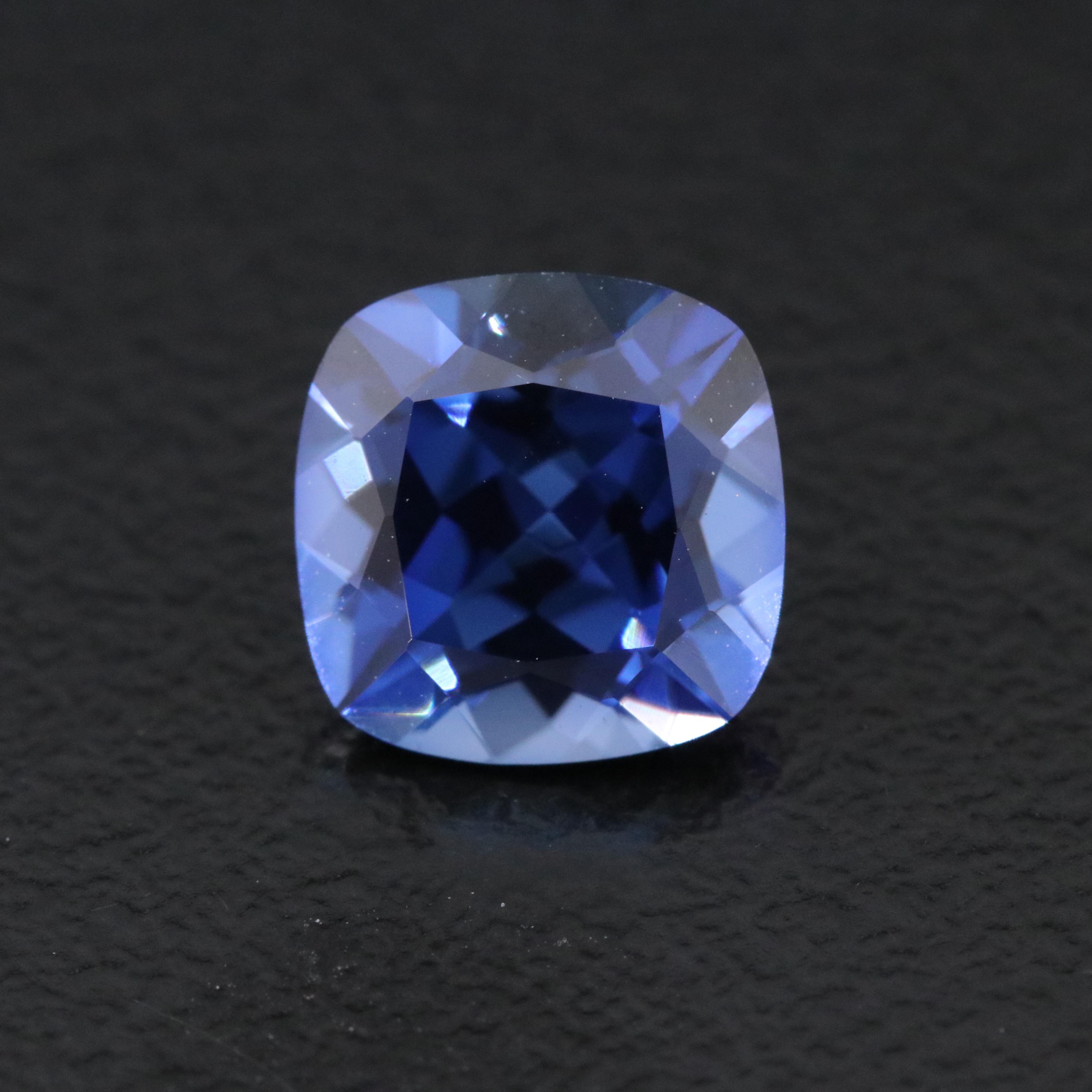 Loose 2.84 CT Lab Grown Sapphire