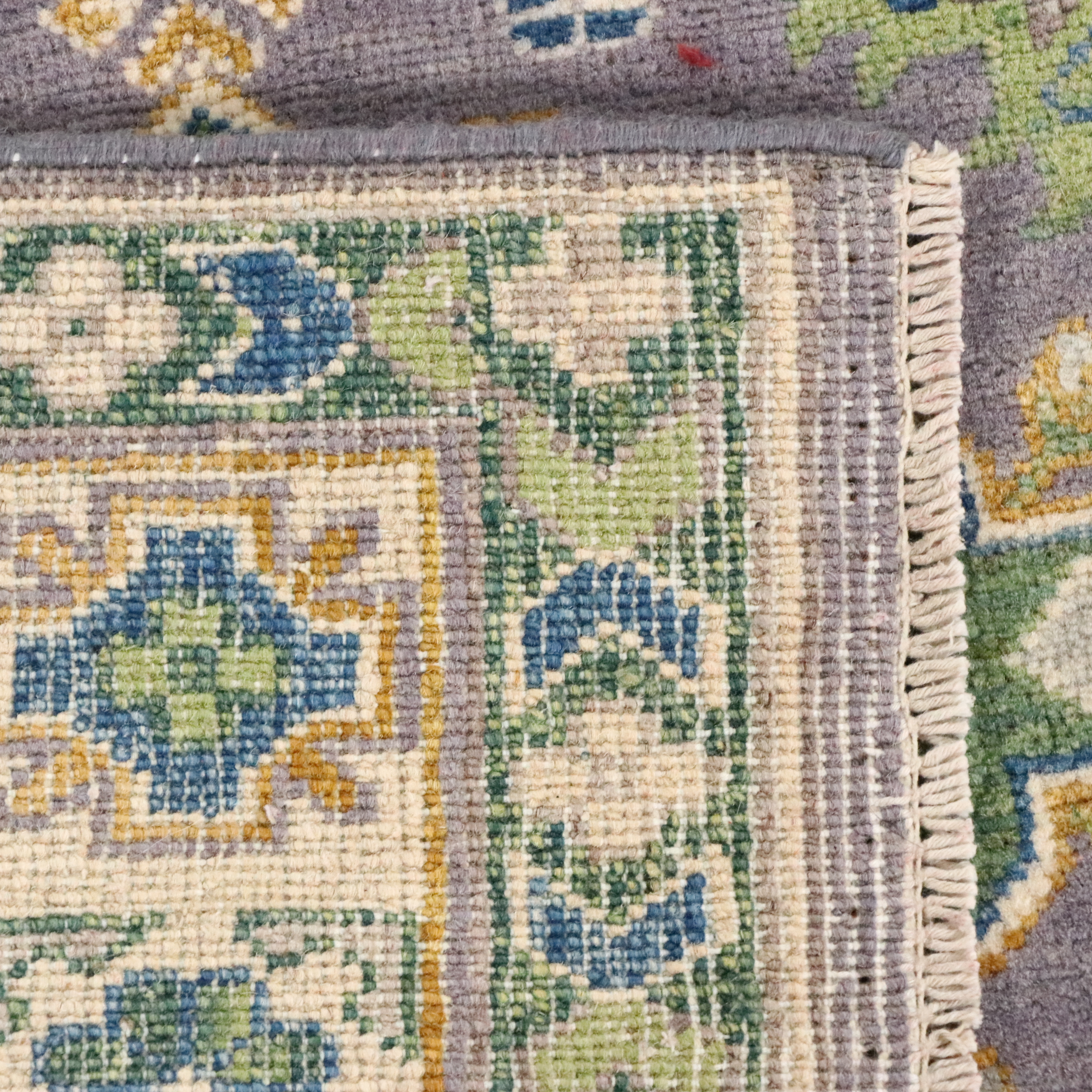 3'2 x 4'10 Hand-Knotted Pakistani Kazak Style Accent Rug