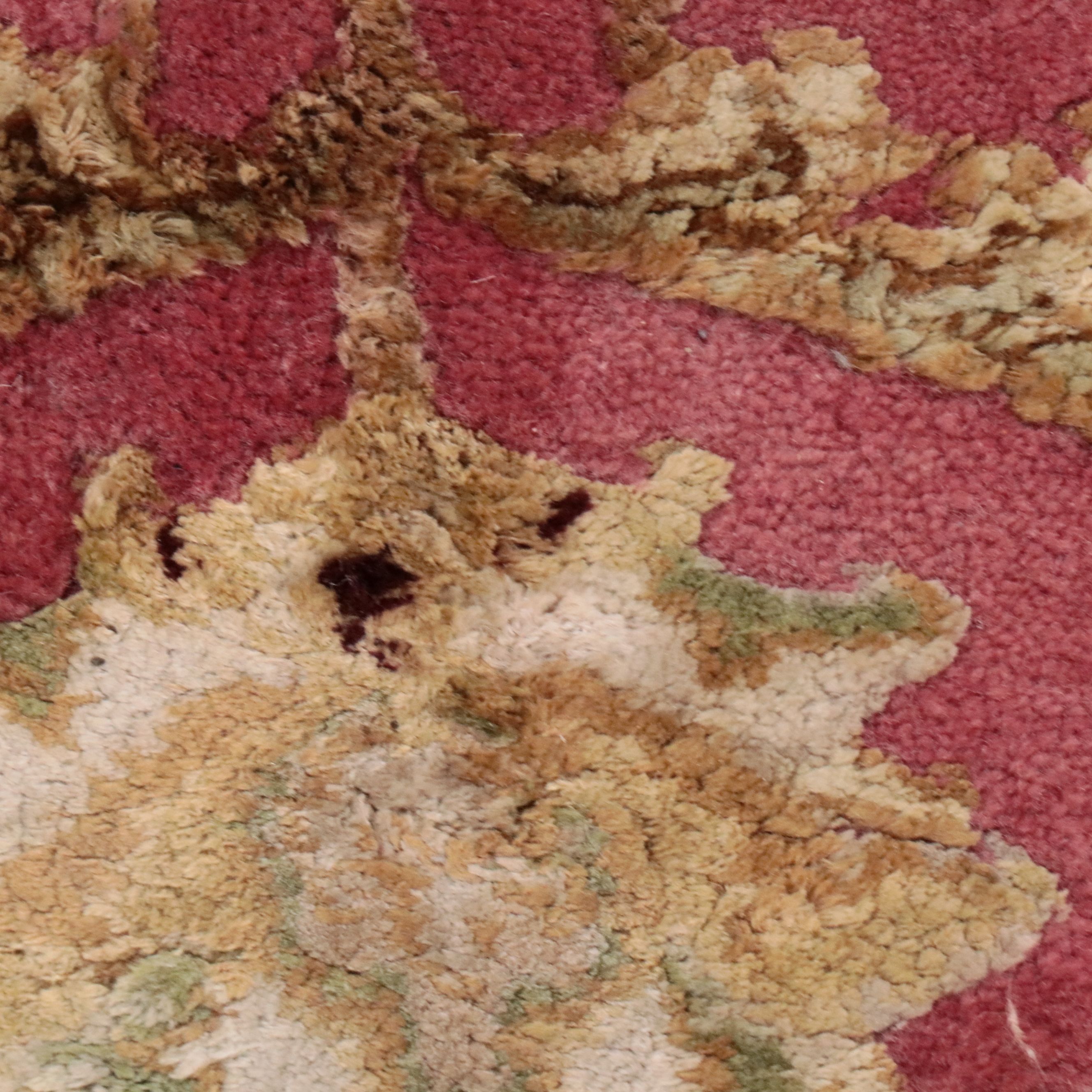 4'3 x 15'5 Hand-Knotted Indo-Persian Tabriz Long Rug