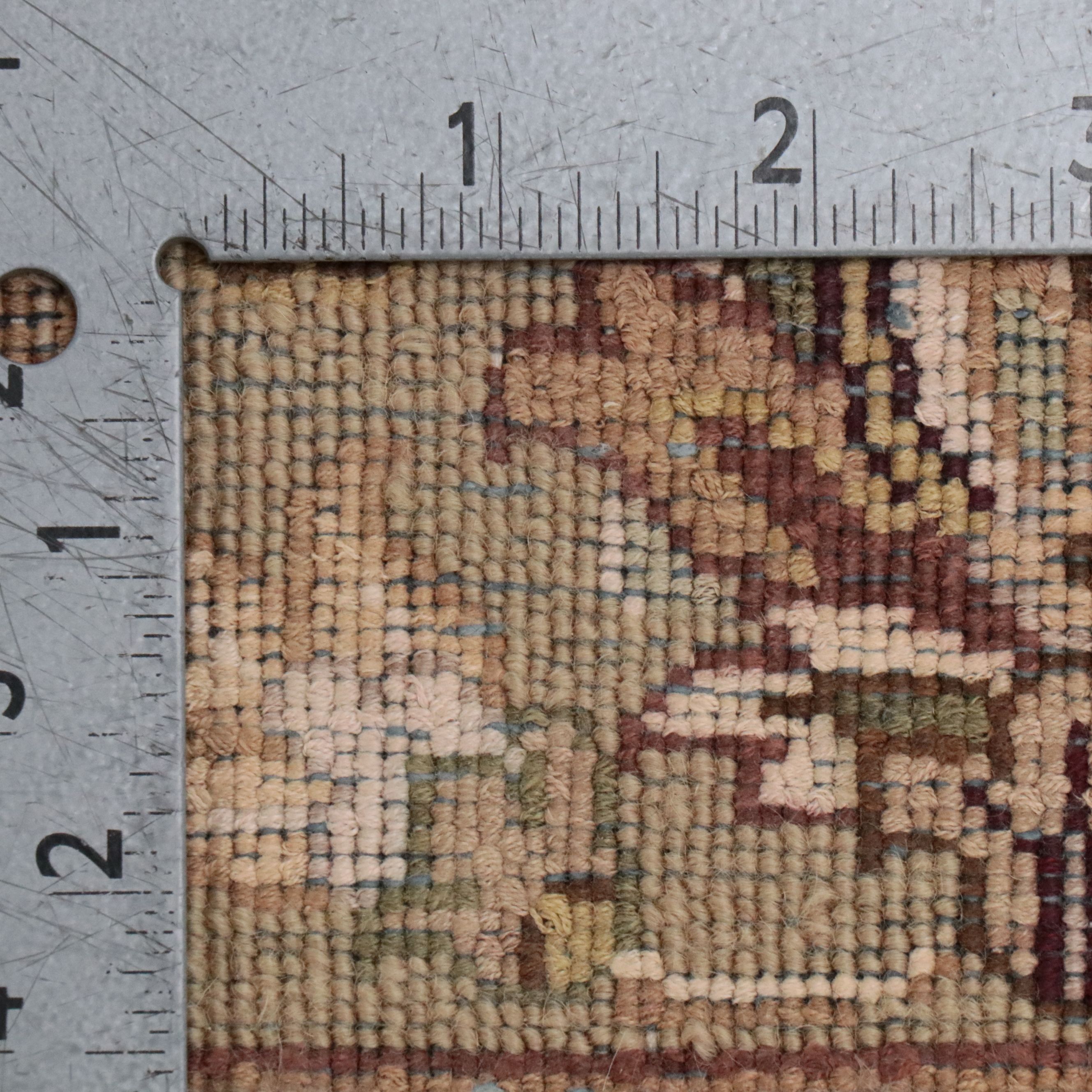 4'3 x 15'5 Hand-Knotted Indo-Persian Tabriz Long Rug