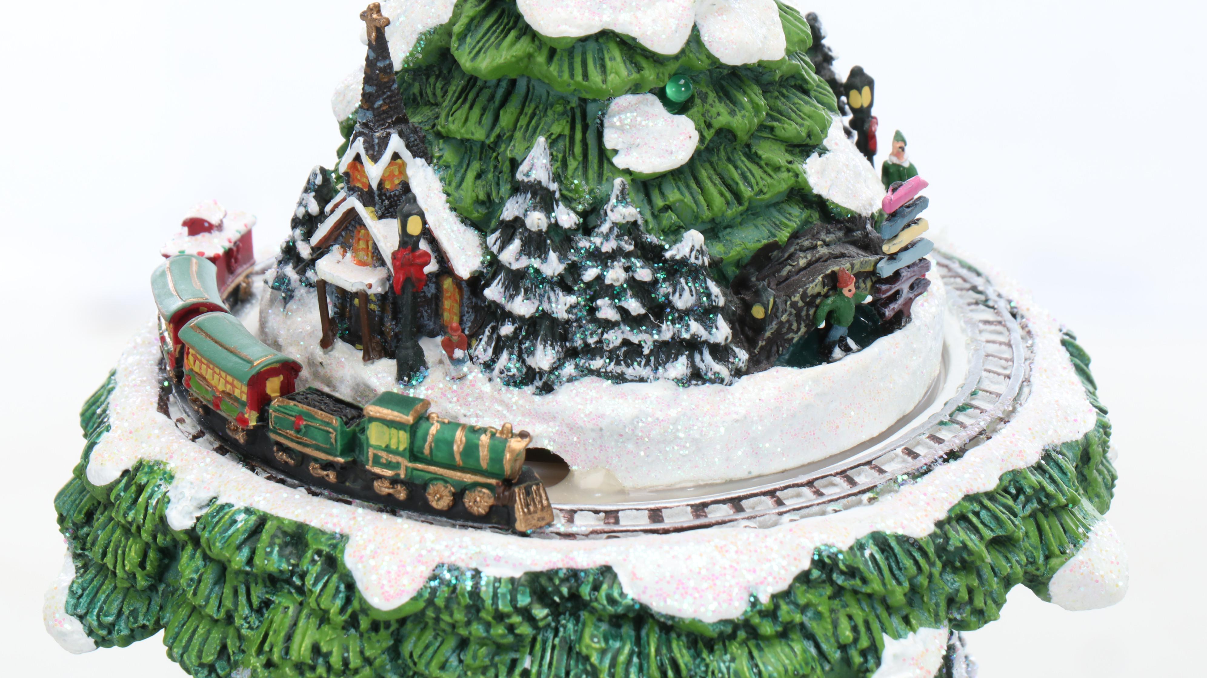 Hawthorne Village Thomas Kinkade's Wonderland Express Christmas Tree