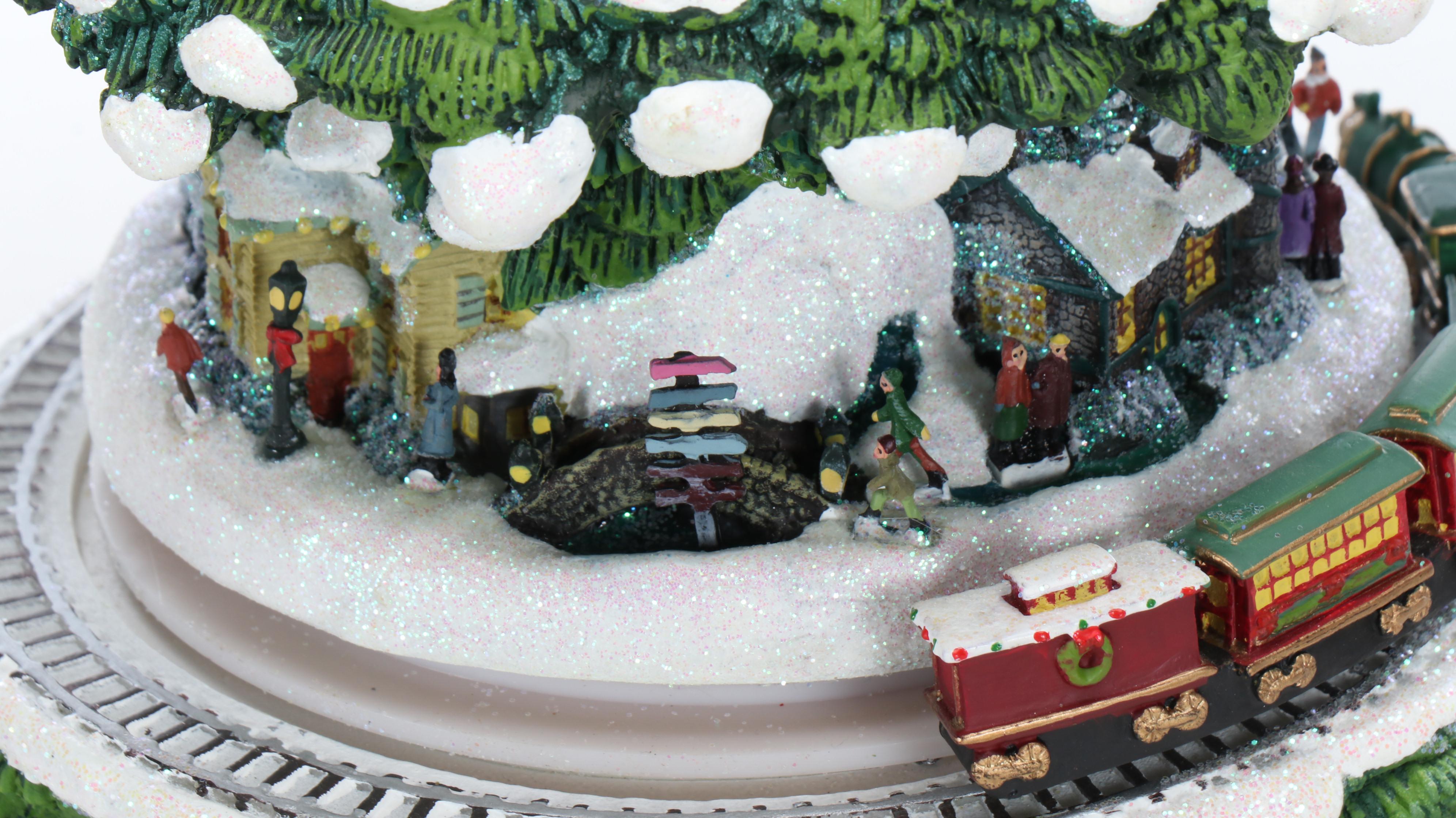 Hawthorne Village Thomas Kinkade's Wonderland Express Christmas Tree