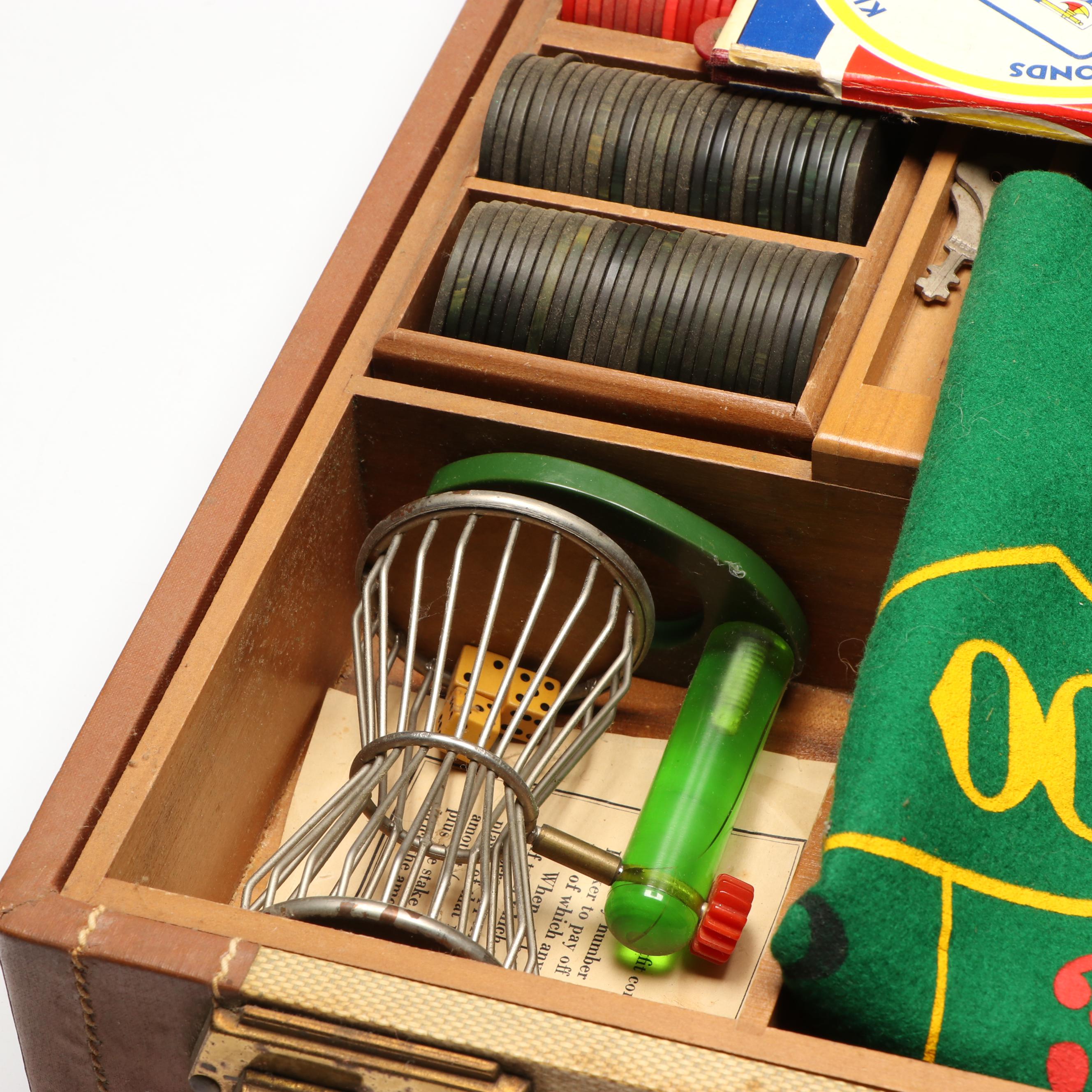 Vintage Poker Games in Case