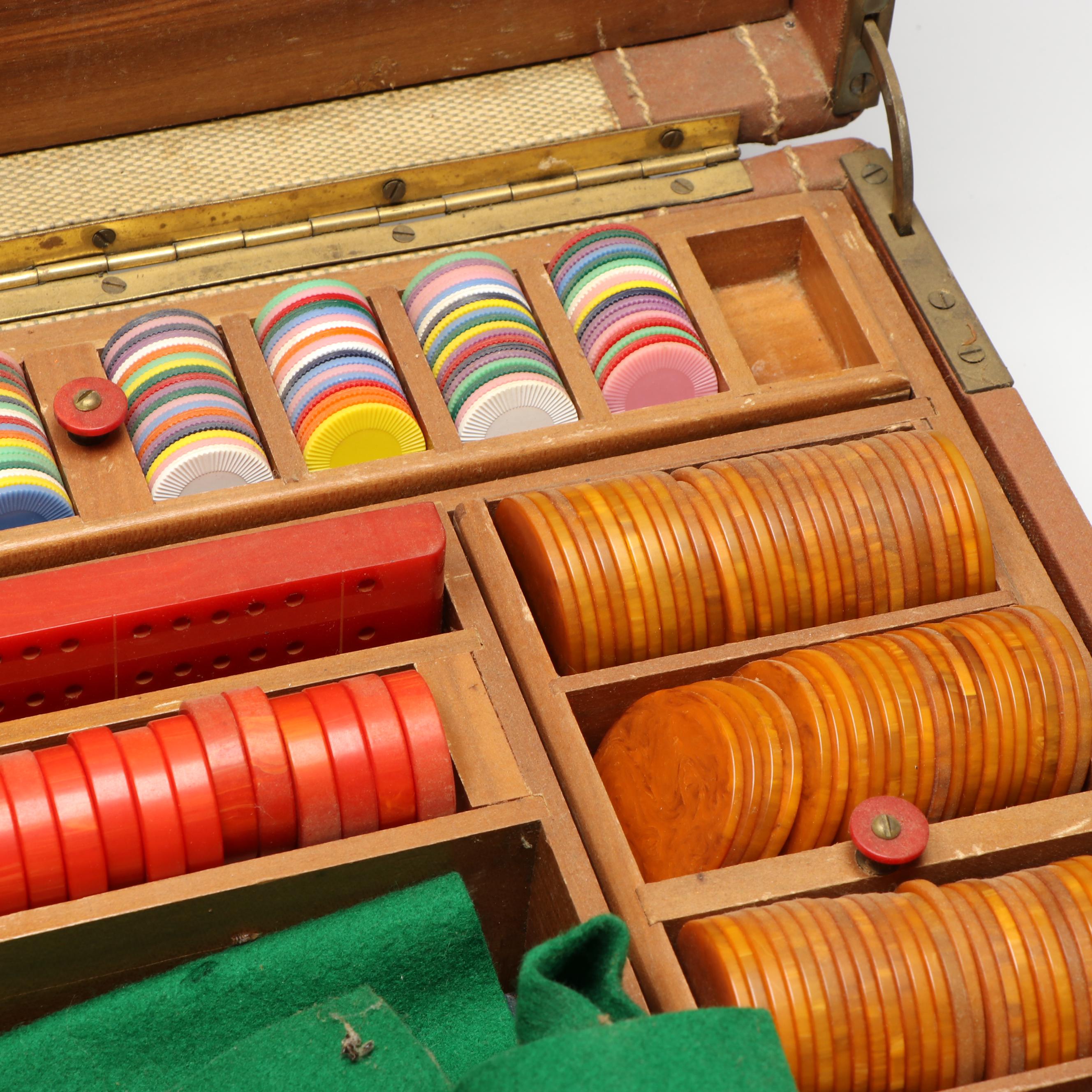 Vintage Poker Games in Case
