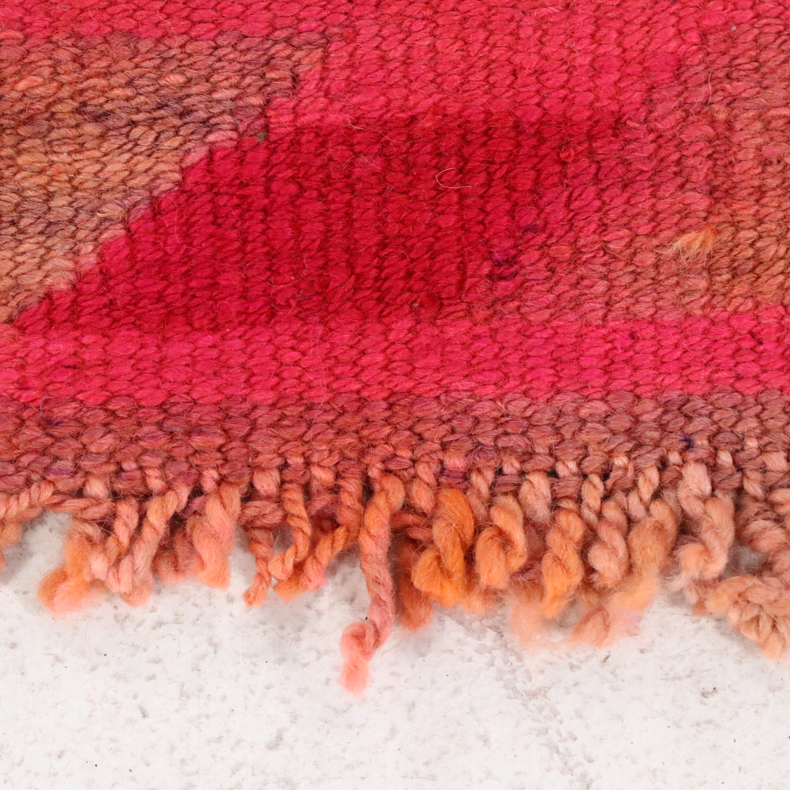 3'2 x 12' Hand-Knotted Turkish Village Carpet Runner Long Rug