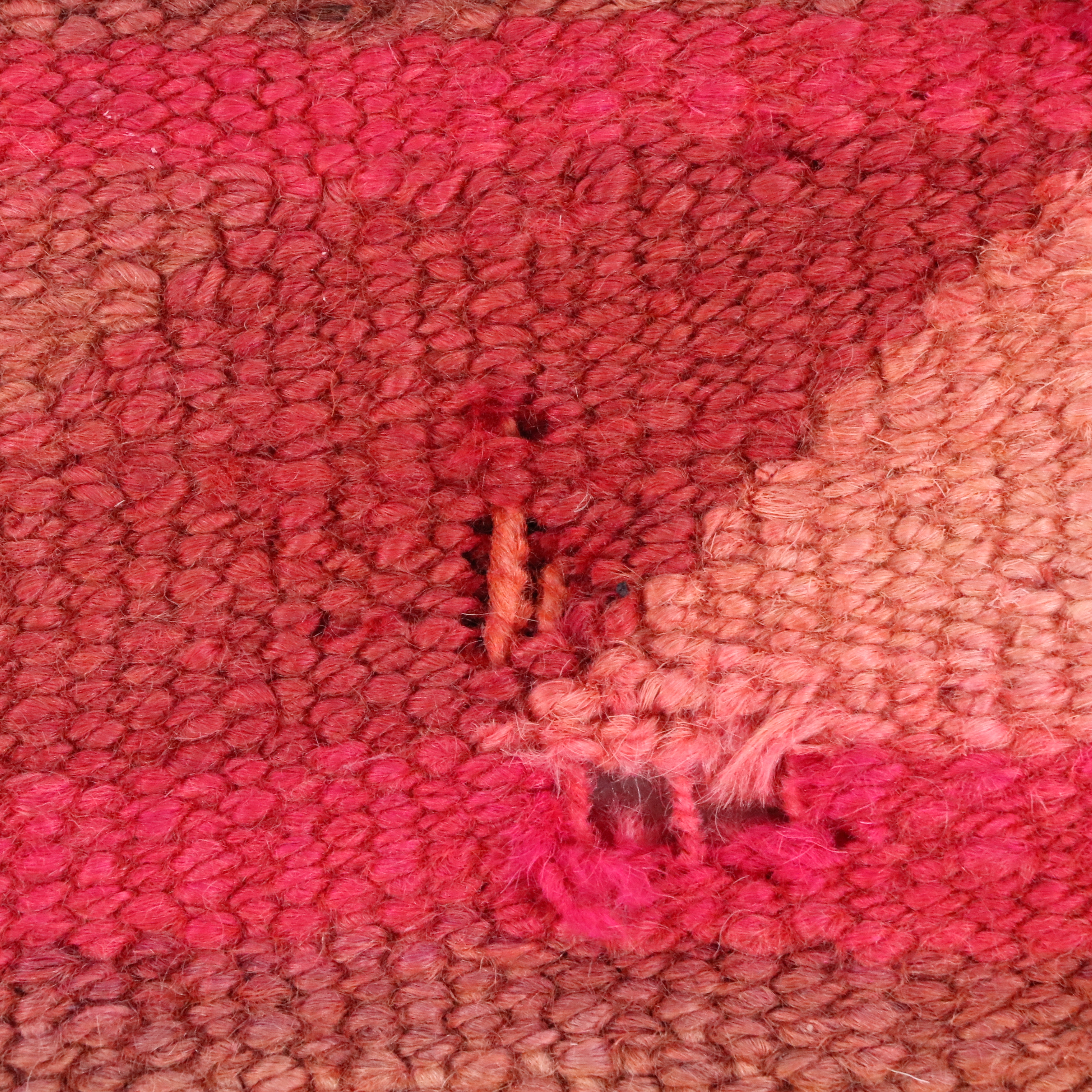 3'2 x 12' Hand-Knotted Turkish Village Carpet Runner Long Rug