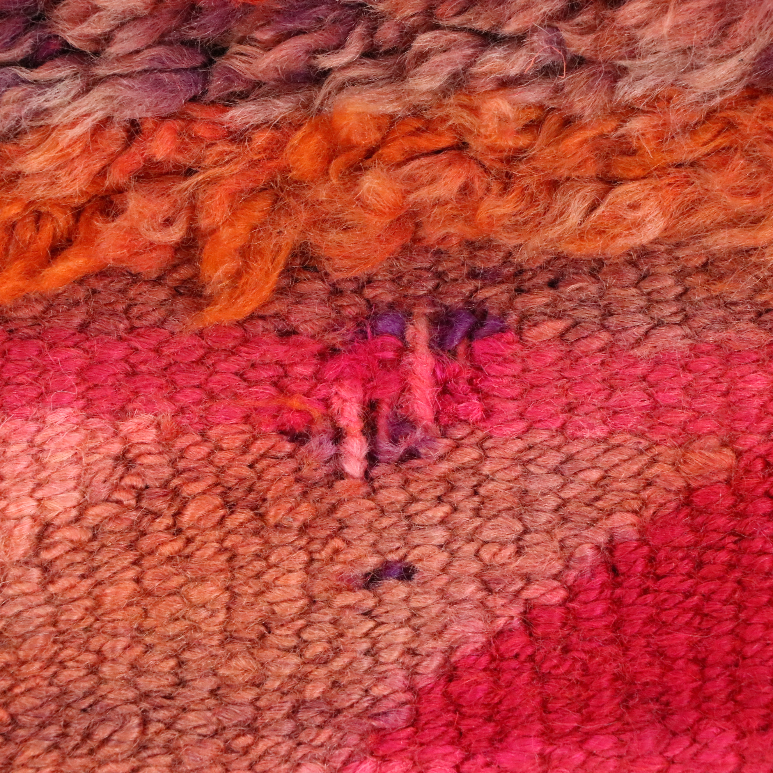 3'2 x 12' Hand-Knotted Turkish Village Carpet Runner Long Rug