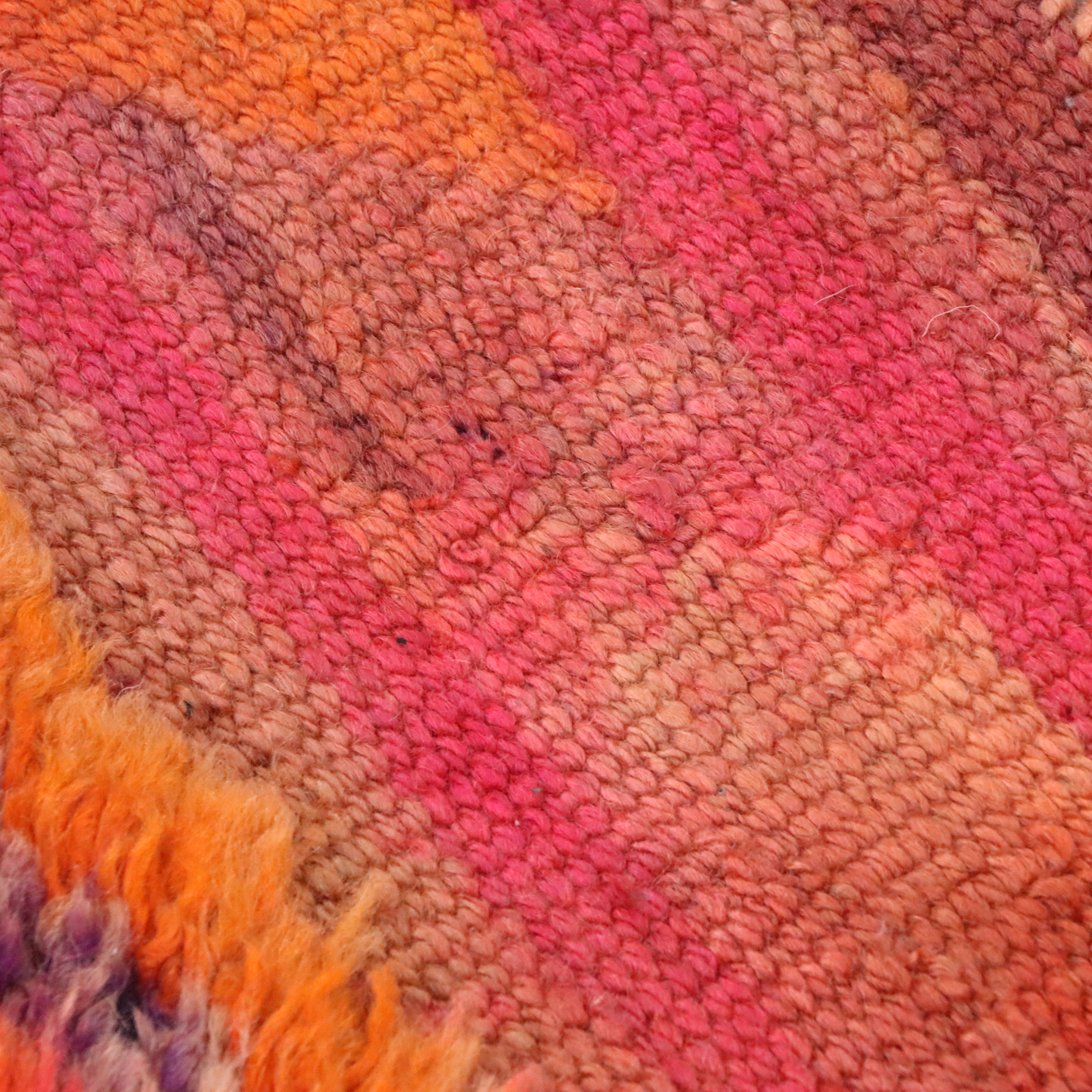 3'2 x 12' Hand-Knotted Turkish Village Carpet Runner Long Rug