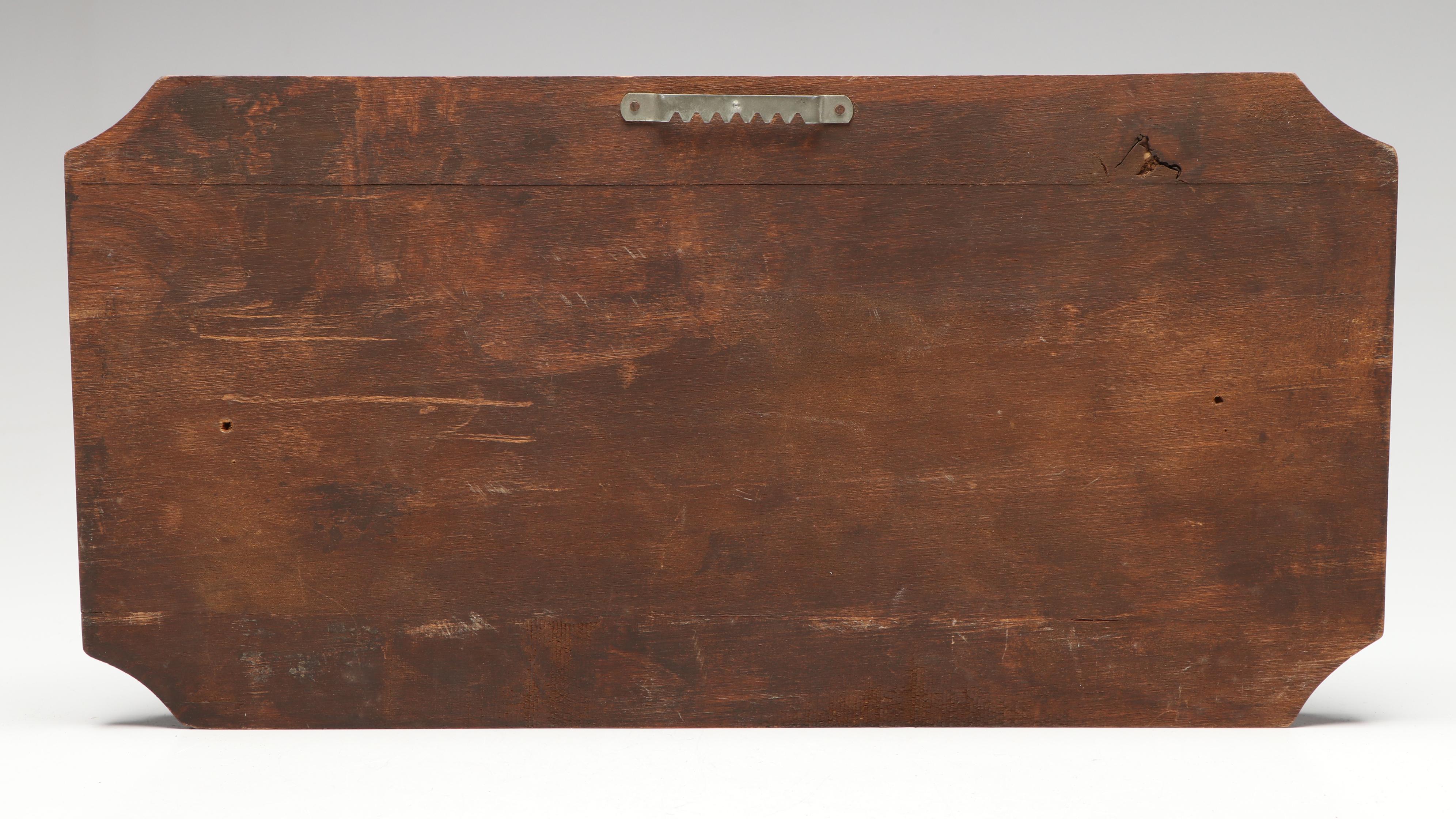 J.P. Winterbothom Stopcock Brass Plaque, Mid-20th Century