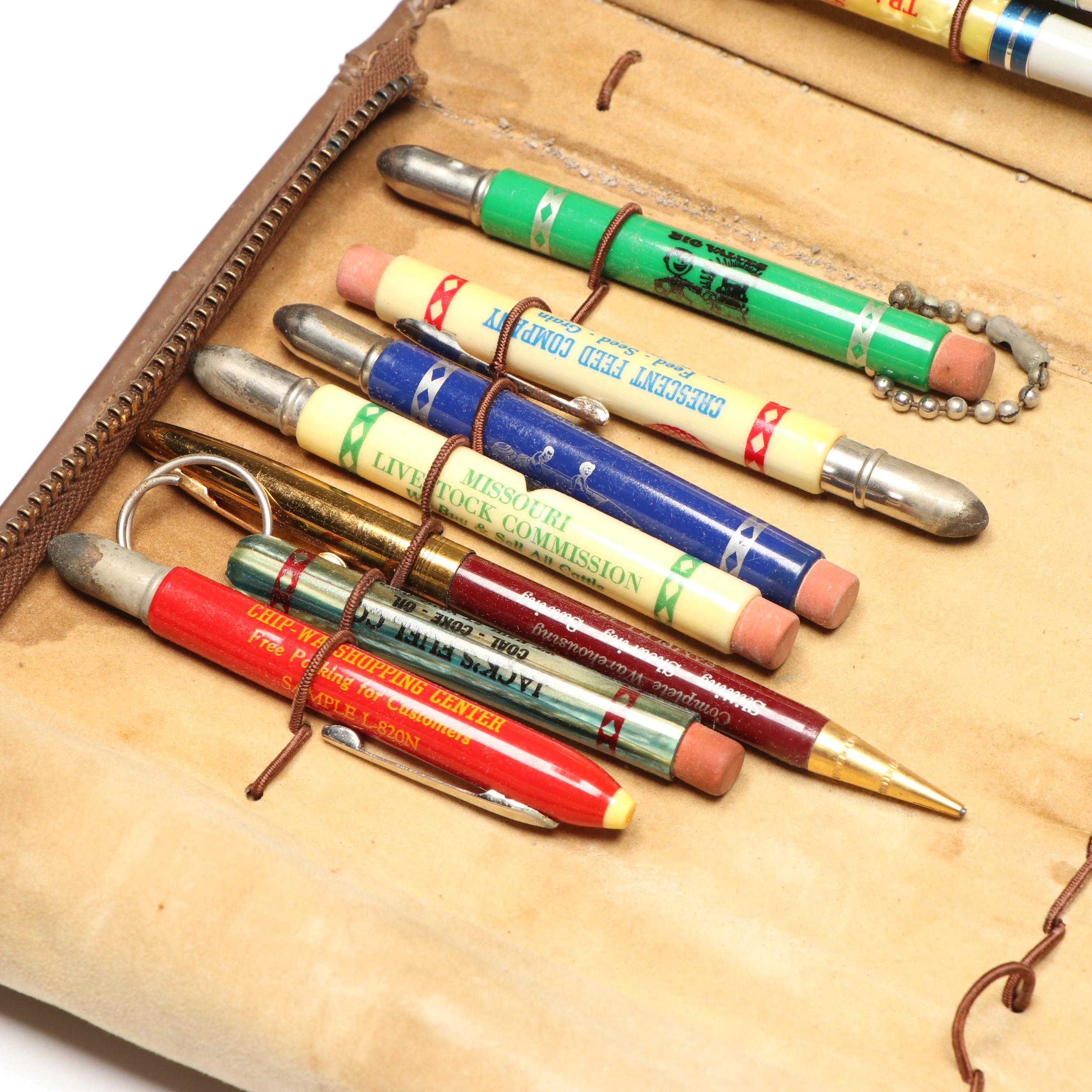 Advertisement Mechanical Pencils with Letter Opener and Case