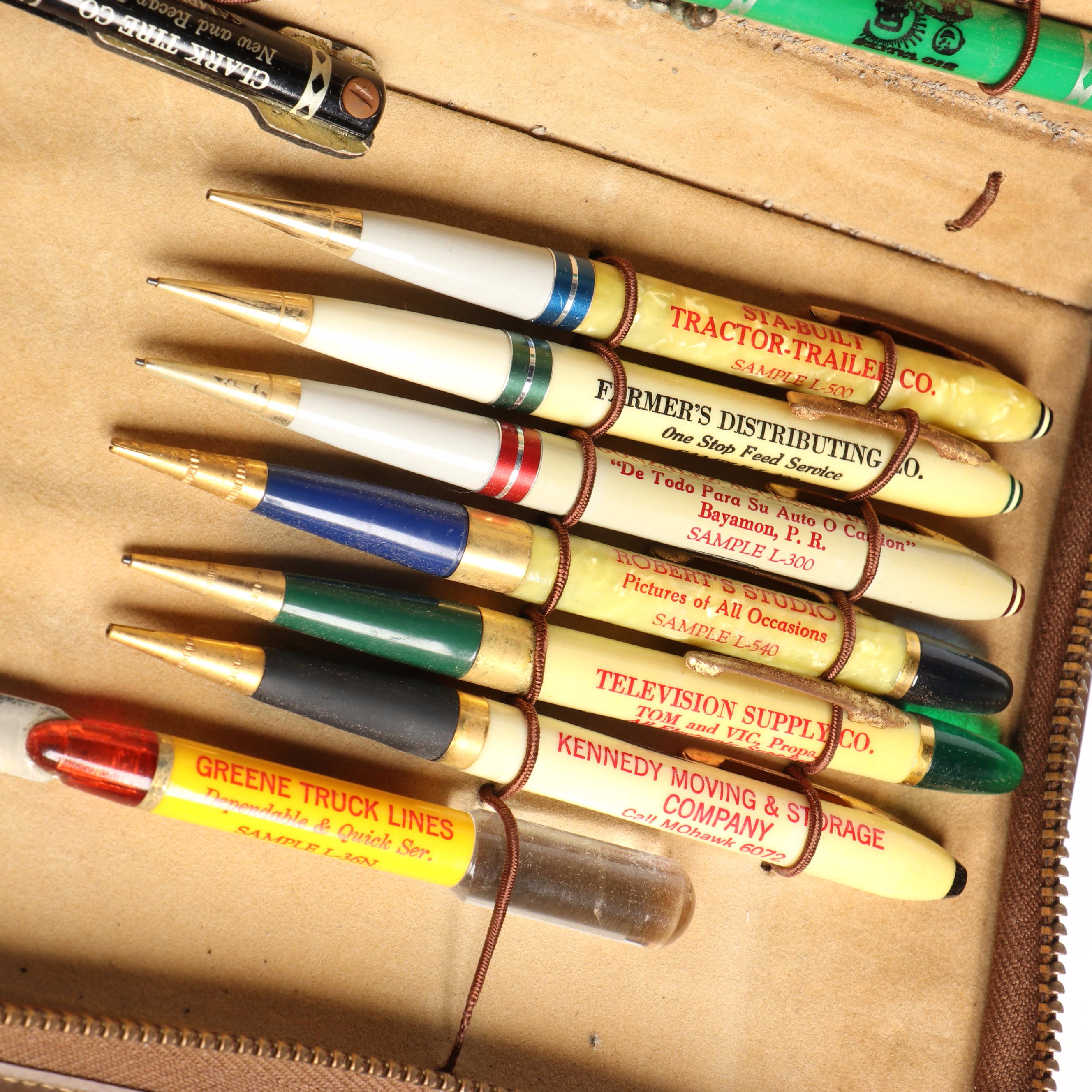 Advertisement Mechanical Pencils with Letter Opener and Case