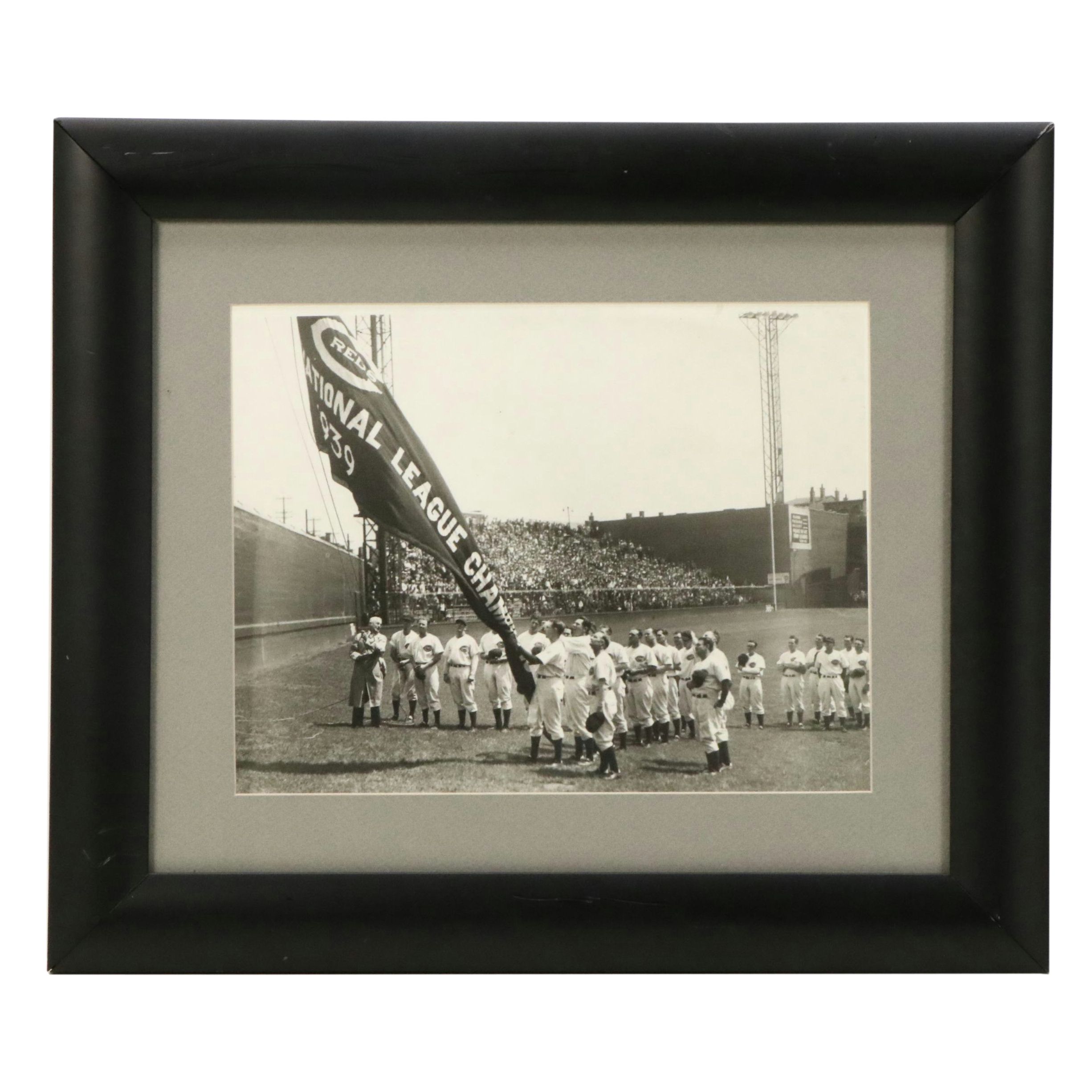 Cincinnati Reds Silver Print of 1939 National League Championship Celebration