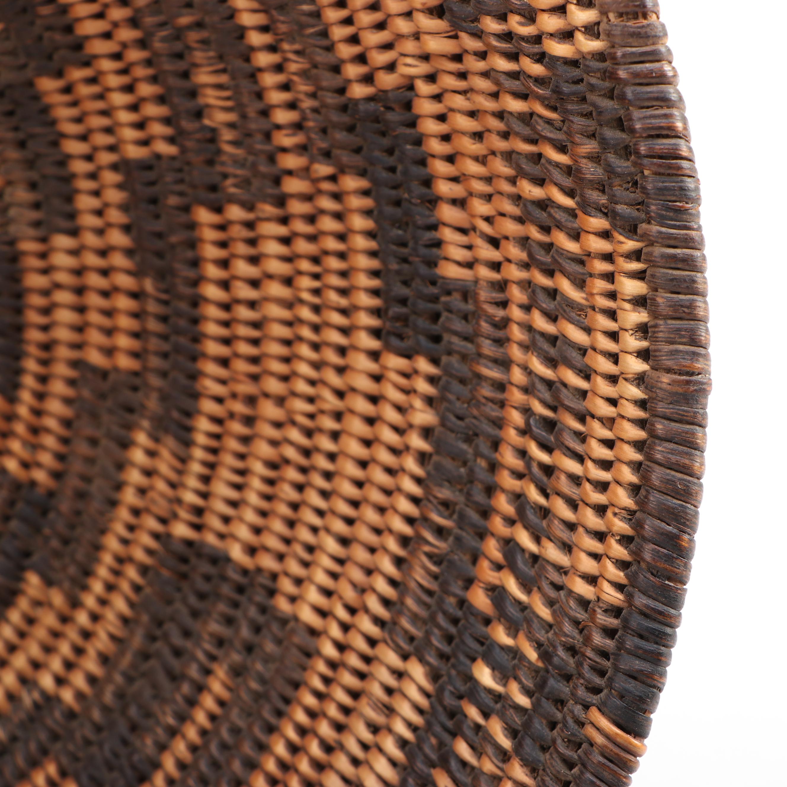 Indigenous Southwest Apache Coiled Basketry Bowl