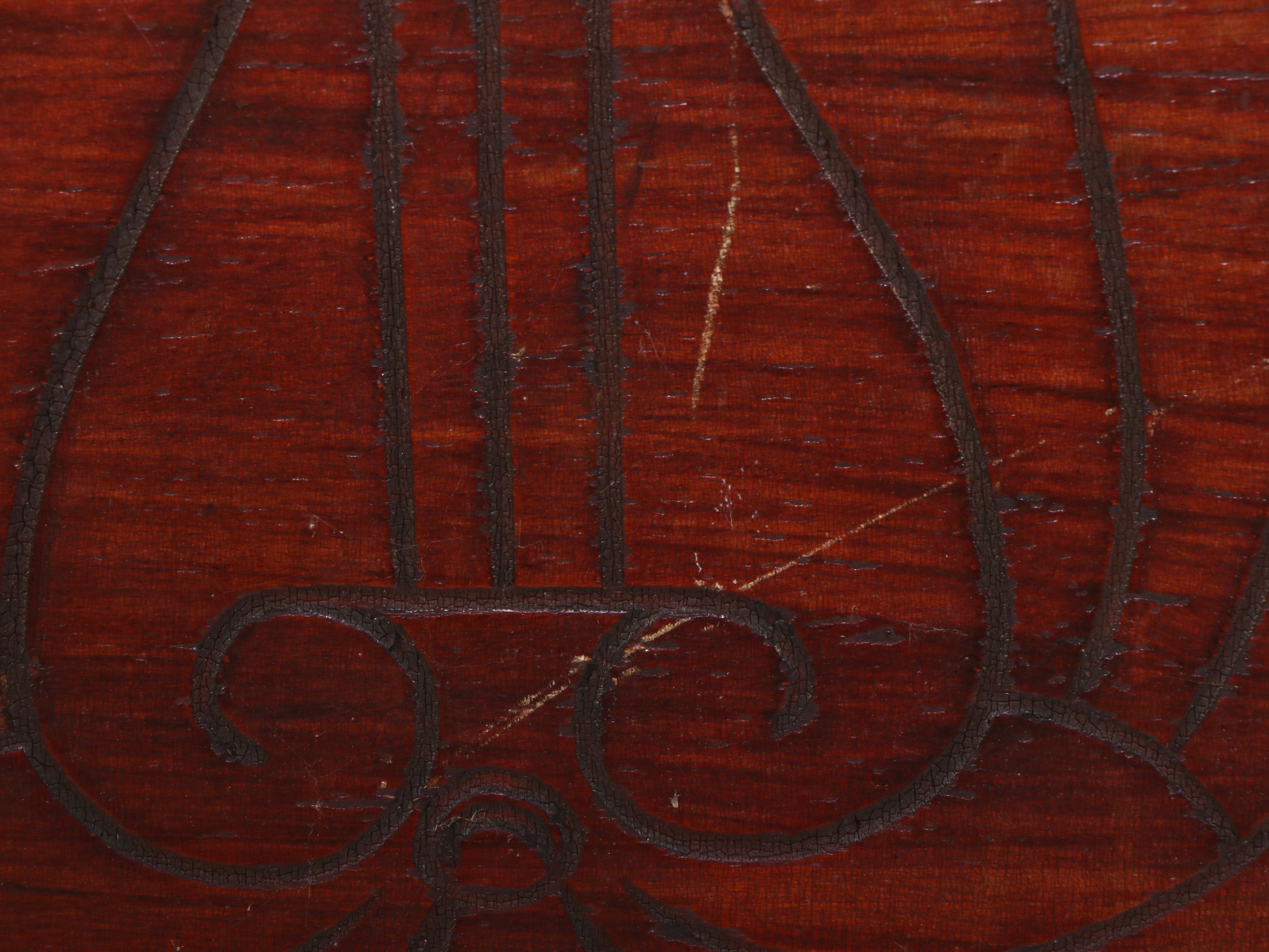 Eastlake Walnut Magazine Rack