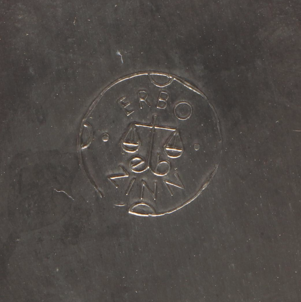 Gerz German Ceramic Accordion Player Beer Stein, Mid to Late 20th Century