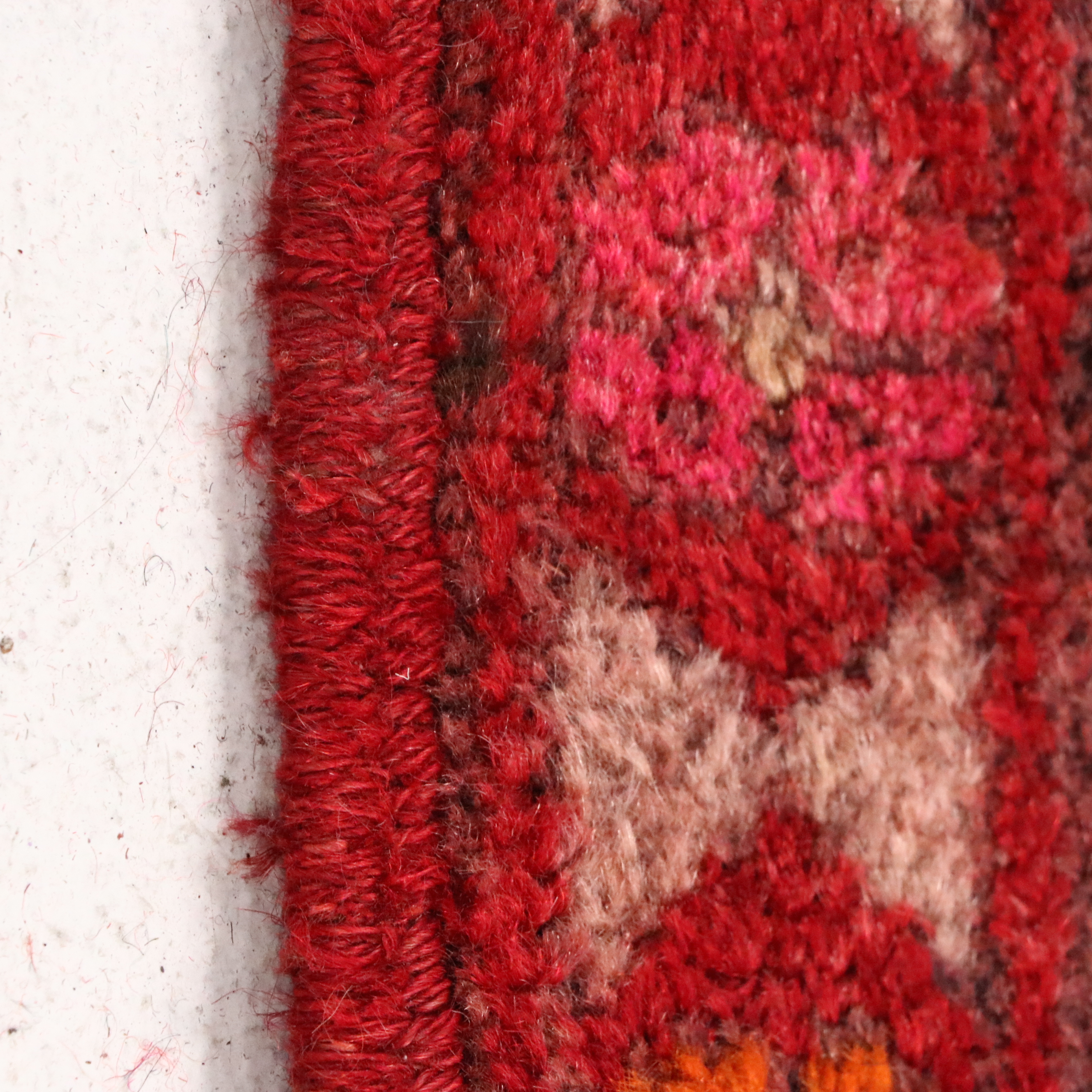 3' x 11'4 Hand-Knotted Turkish Village Long Rug