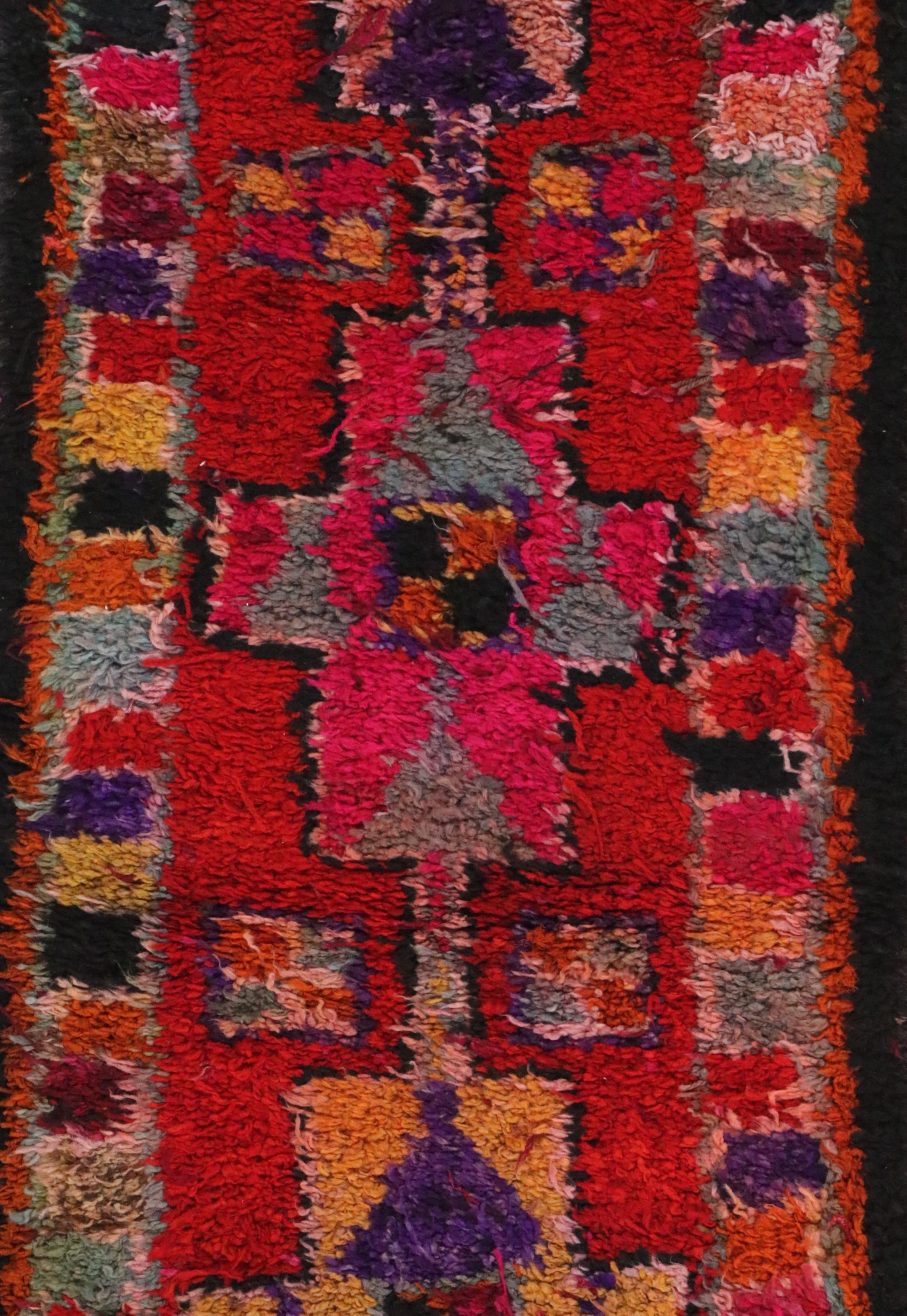 2'11 x 9'5 Hand-Knotted Turkish Village Carpet Runner