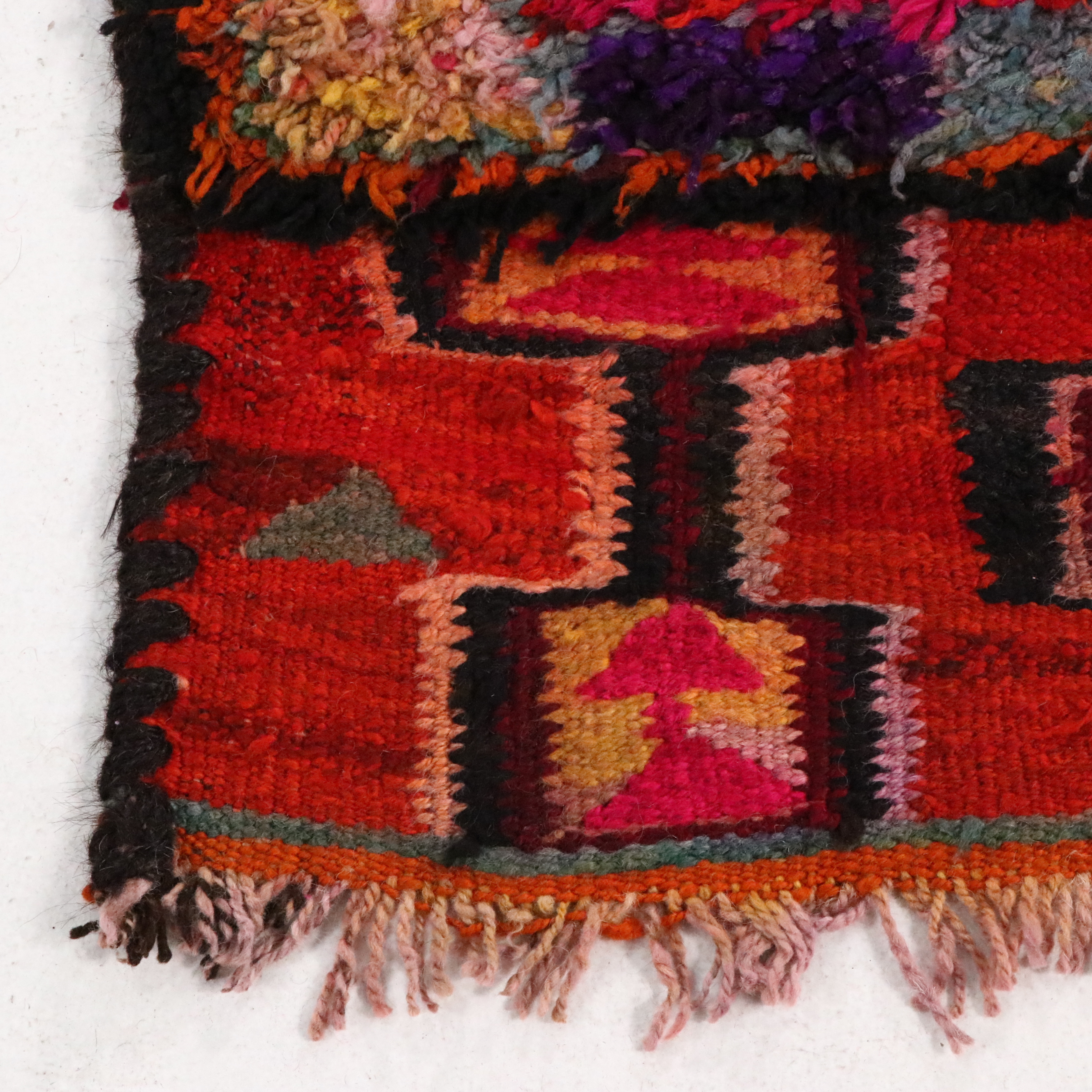 2'11 x 9'5 Hand-Knotted Turkish Village Carpet Runner