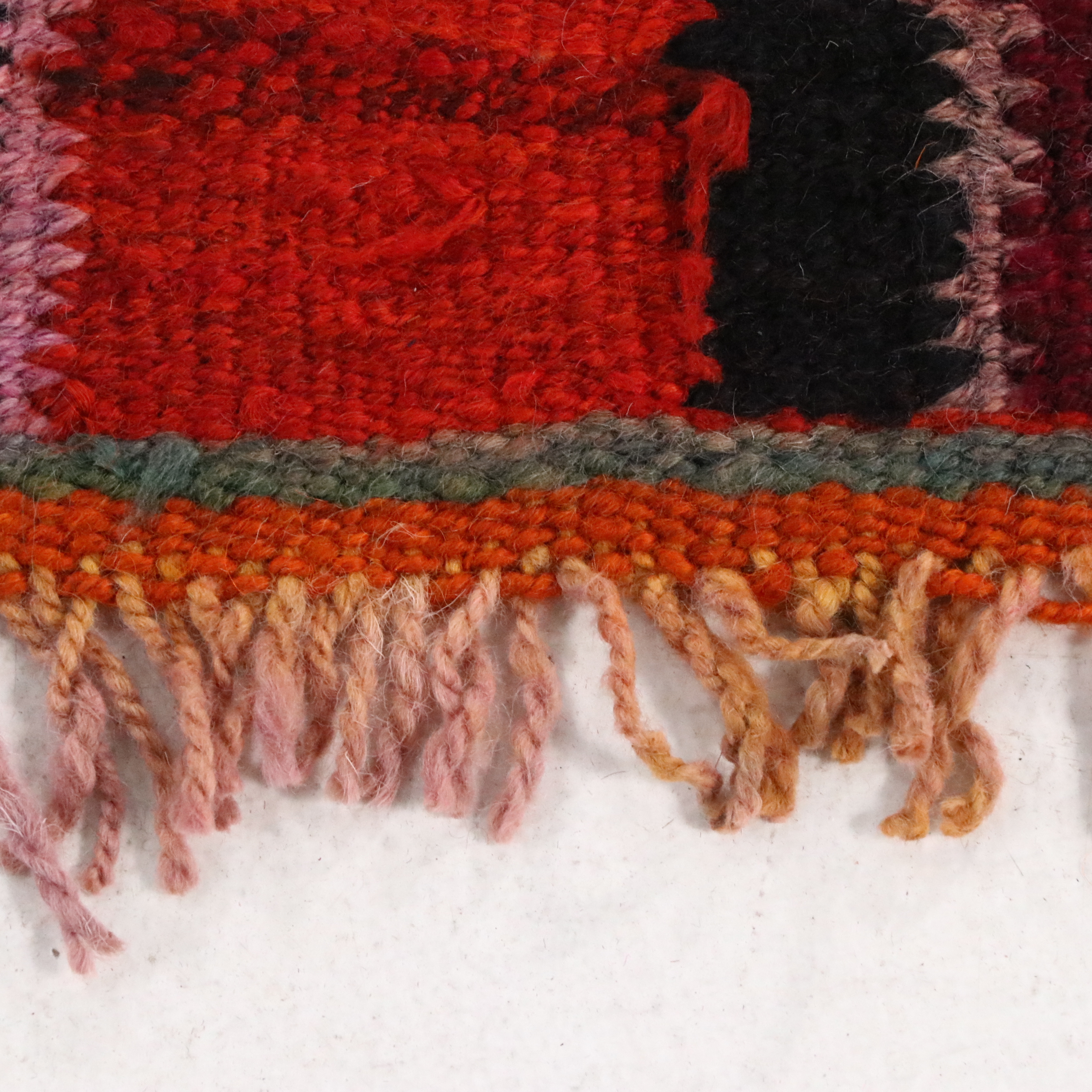 2'11 x 9'5 Hand-Knotted Turkish Village Carpet Runner