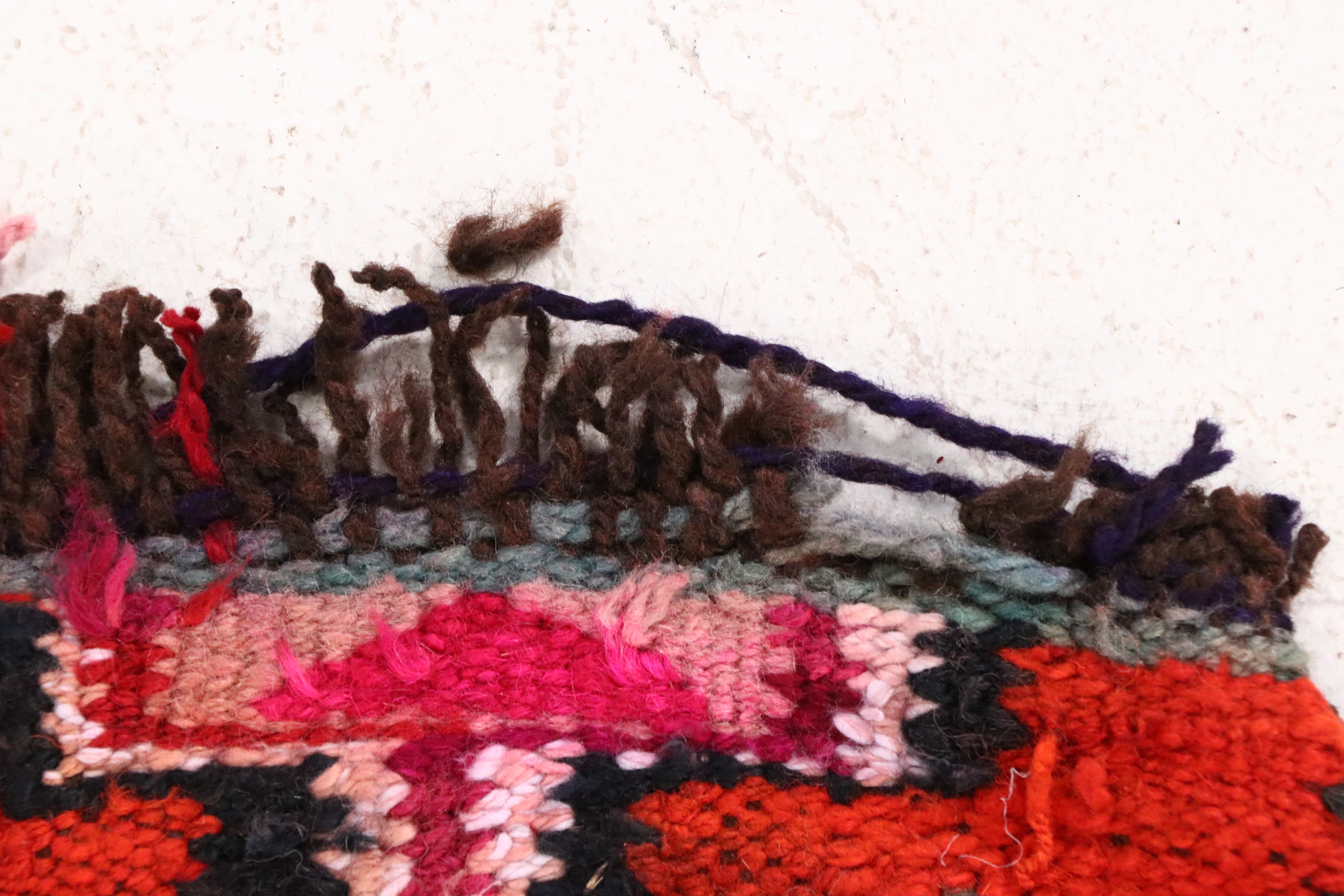 2'11 x 9'5 Hand-Knotted Turkish Village Carpet Runner