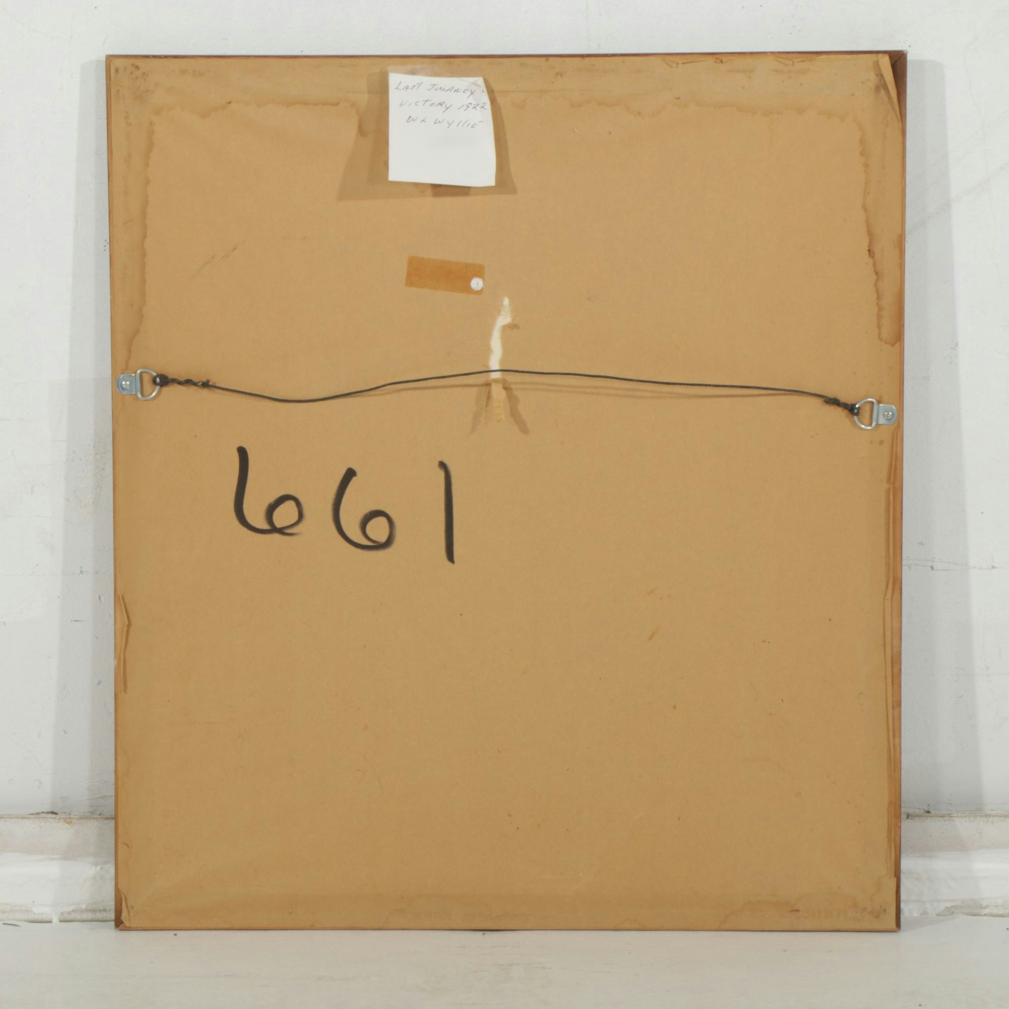 Aquatint After William Lionel Wyllie "The Last Journey of 'Victory' 1922"