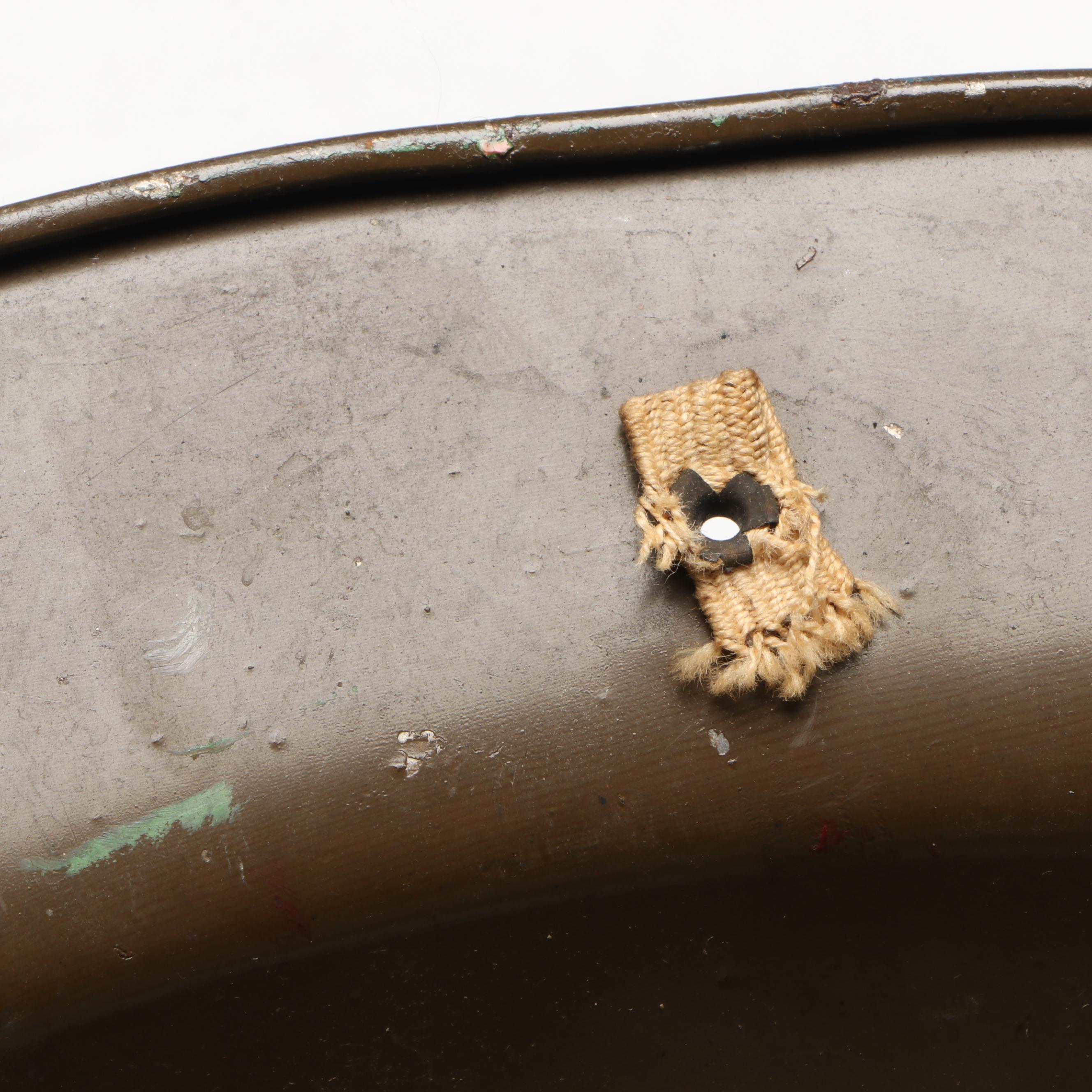 Marx "Fighting Squadron" Metal Toy Doughboy Helmet, Mid-20th Century