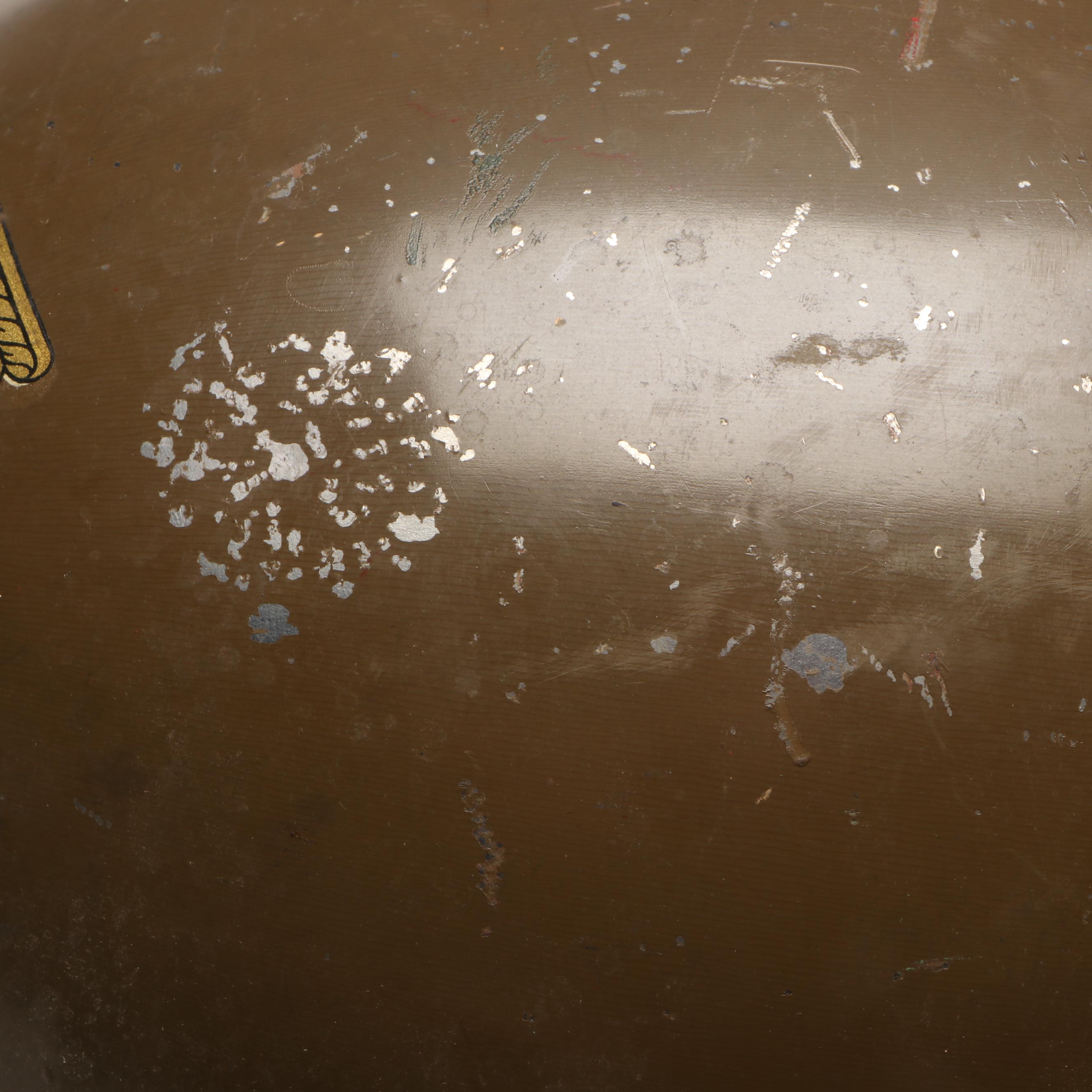 Marx "Fighting Squadron" Metal Toy Doughboy Helmet, Mid-20th Century