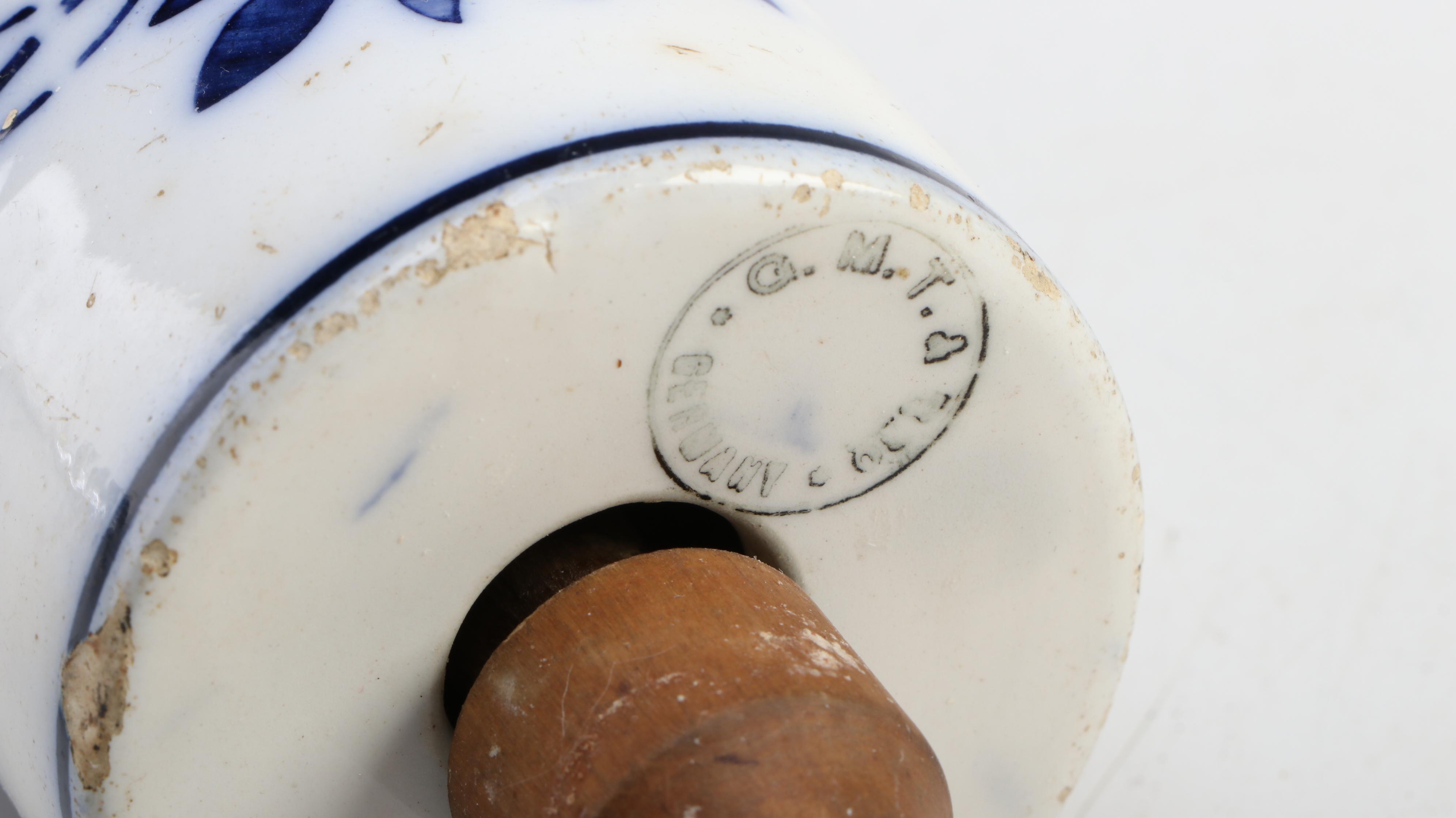 Royal Copenhagen Platter with Serving Tray and Other Ceramic and Wood Tableware