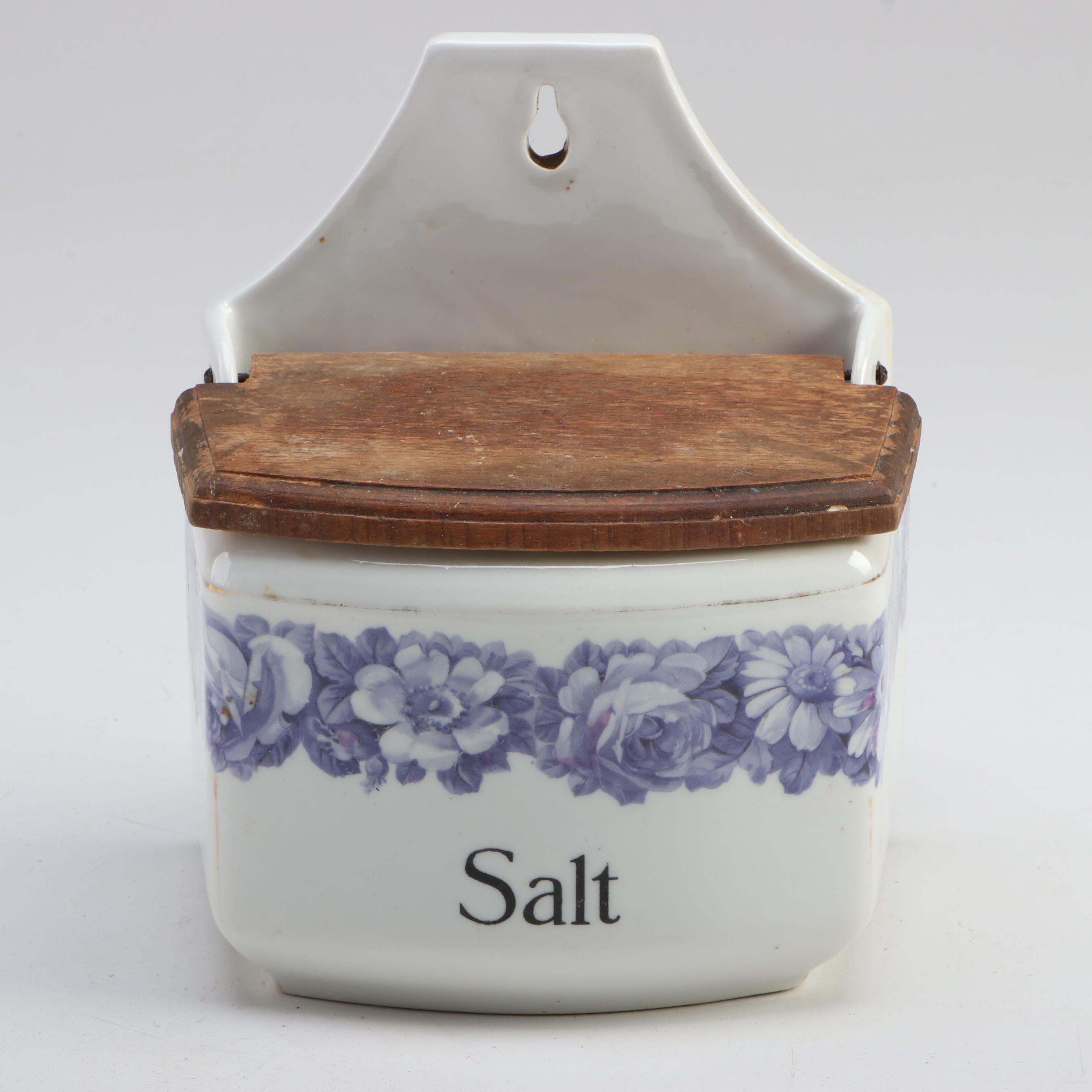 Royal Copenhagen Platter with Serving Tray and Other Ceramic and Wood Tableware