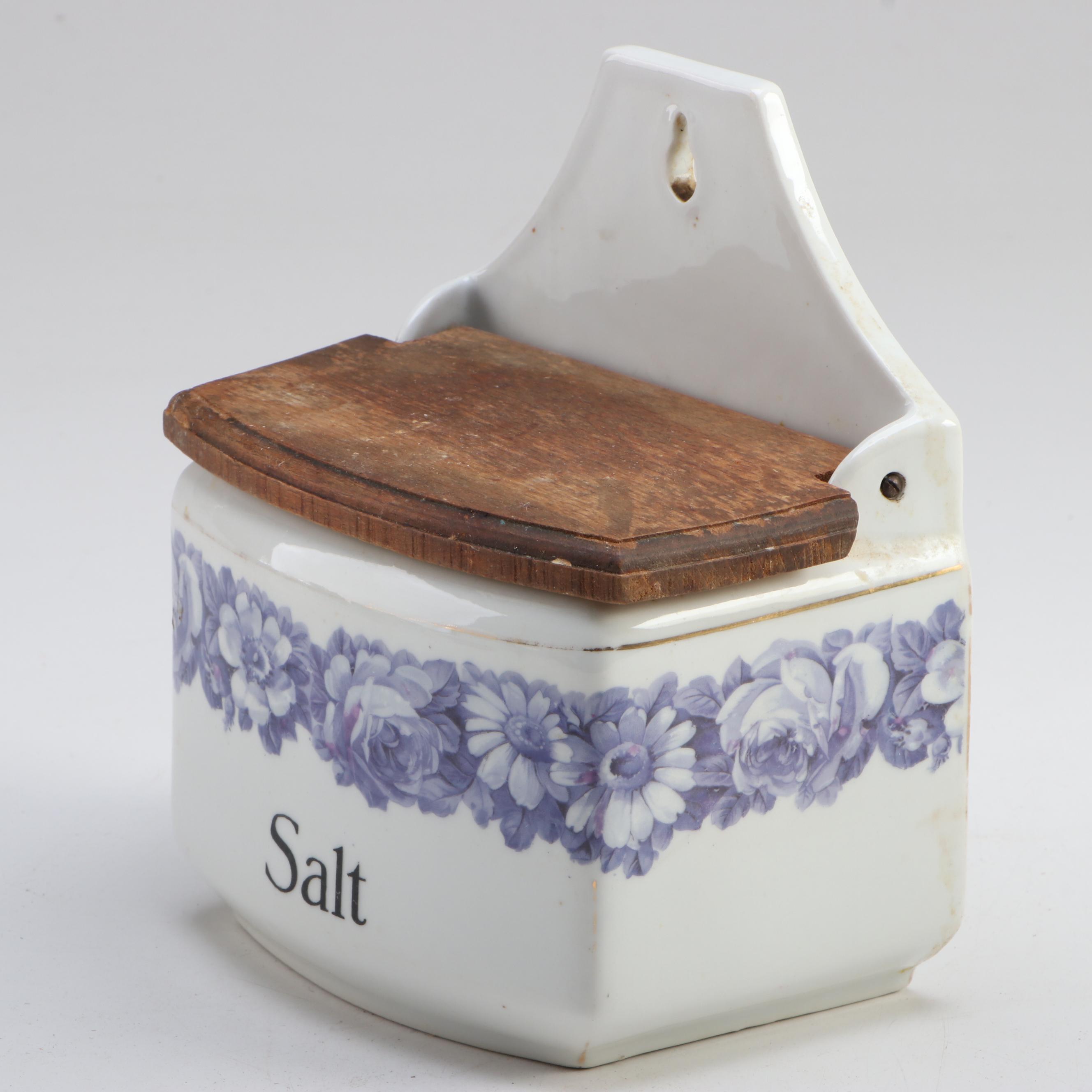 Royal Copenhagen Platter with Serving Tray and Other Ceramic and Wood Tableware