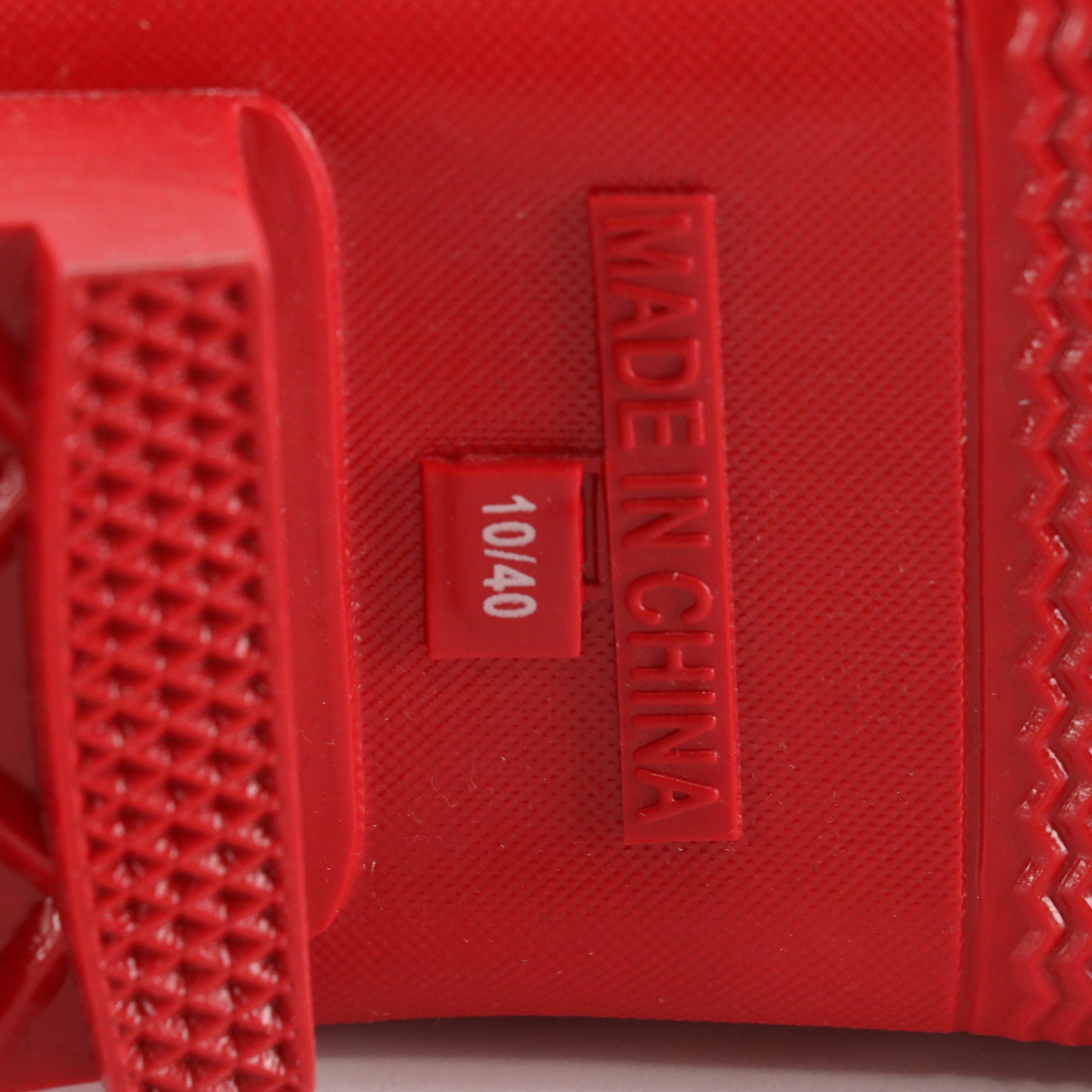 Talbots Plaid Pattern 15" Rubber Rain Boots