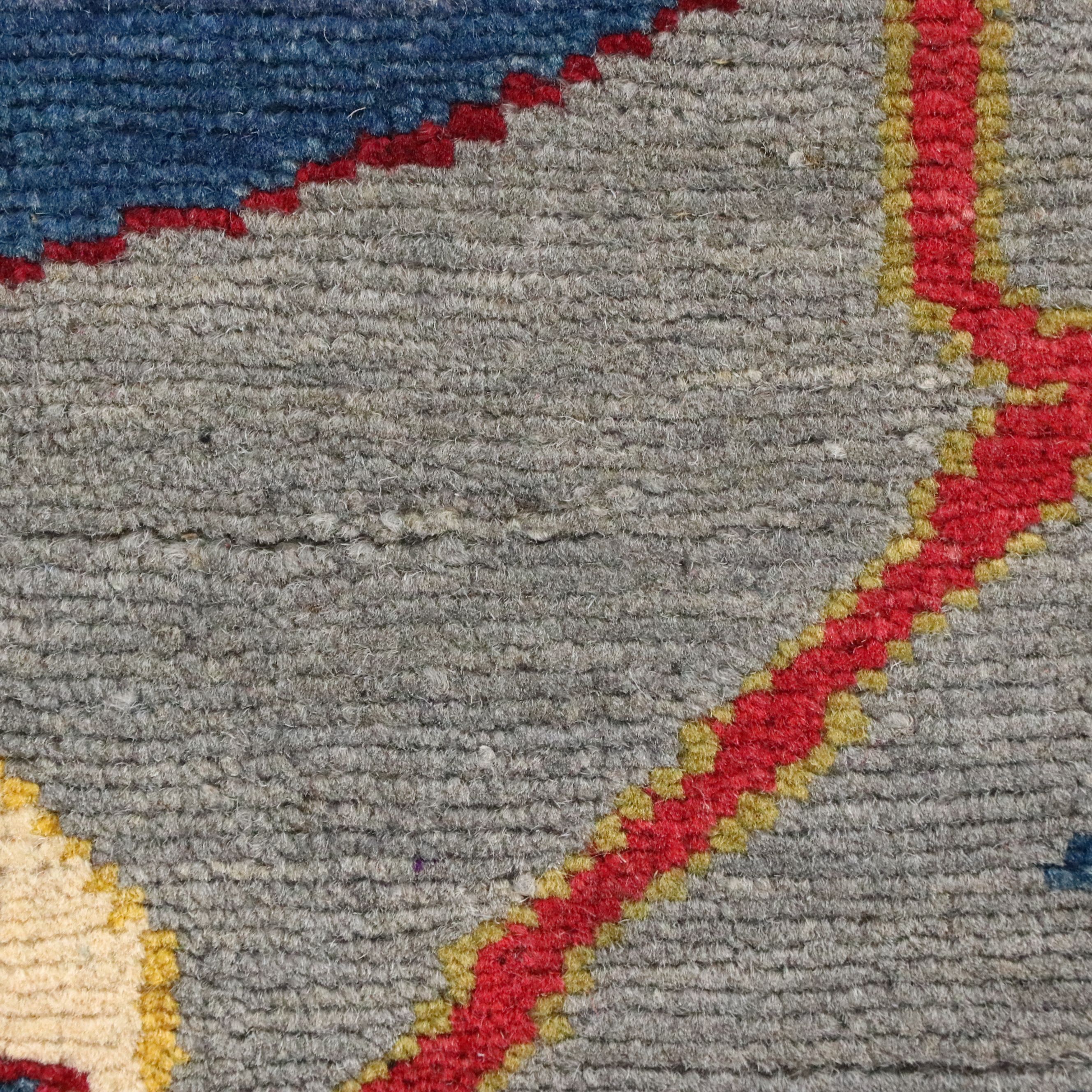 3'5 x 5'1 Hand-Knotted Afghan War Rug