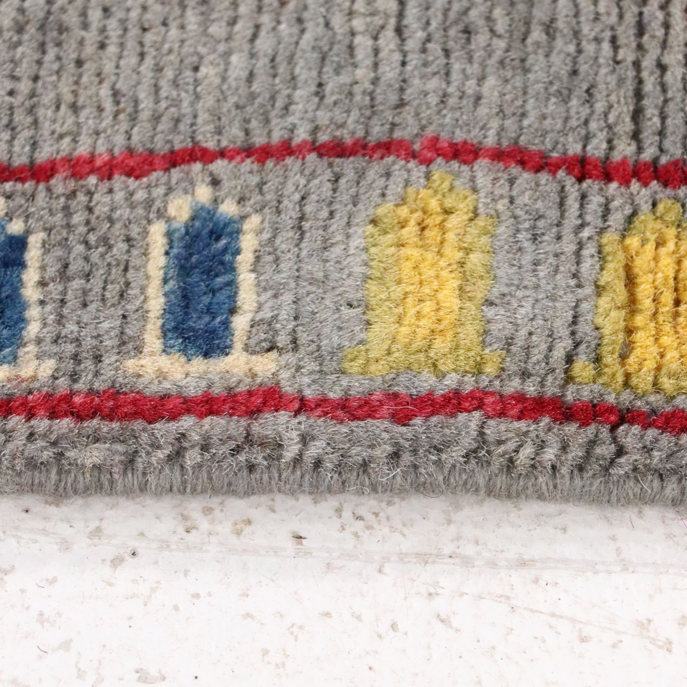 3'5 x 5'1 Hand-Knotted Afghan War Rug