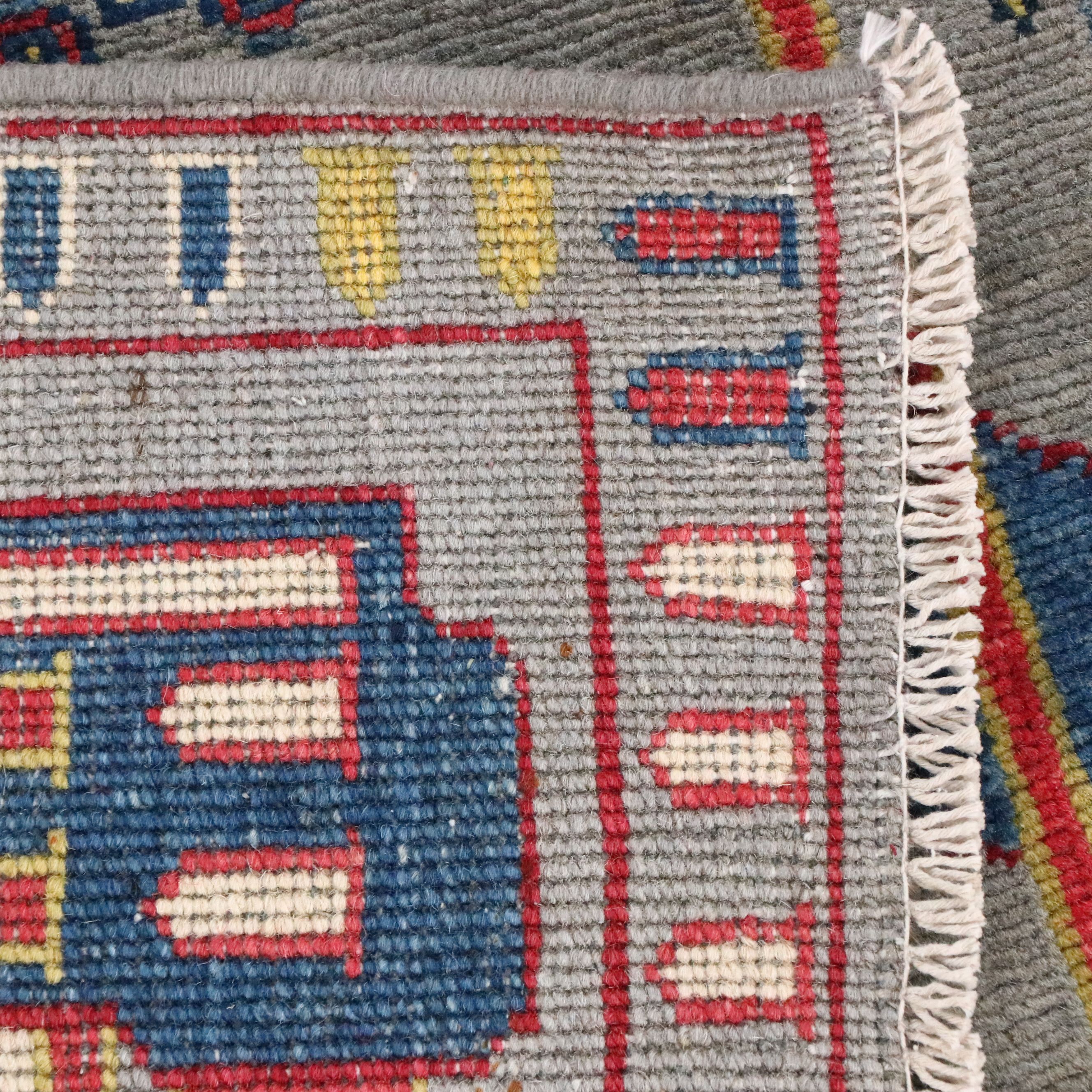 3'5 x 5'1 Hand-Knotted Afghan War Rug