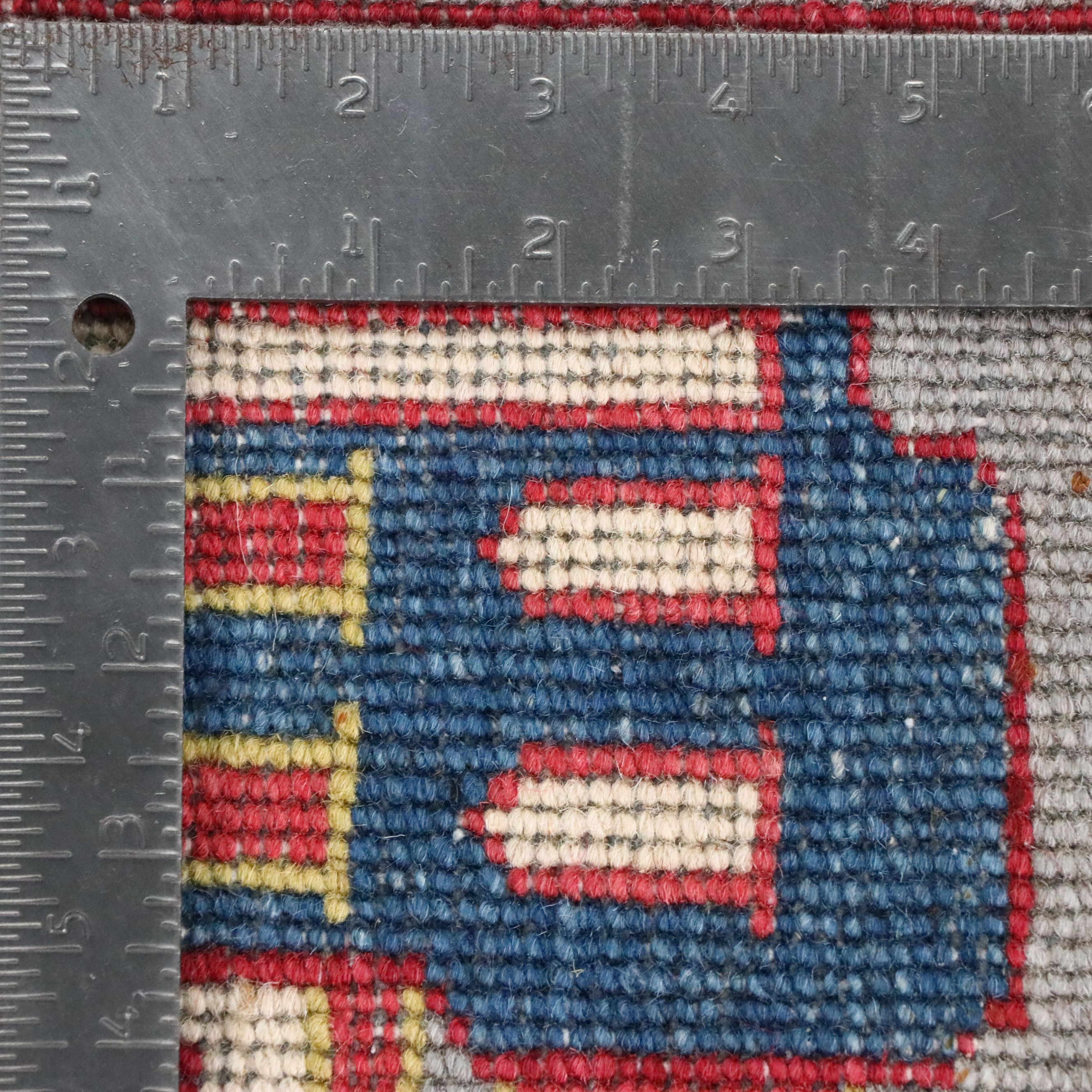 3'5 x 5'1 Hand-Knotted Afghan War Rug