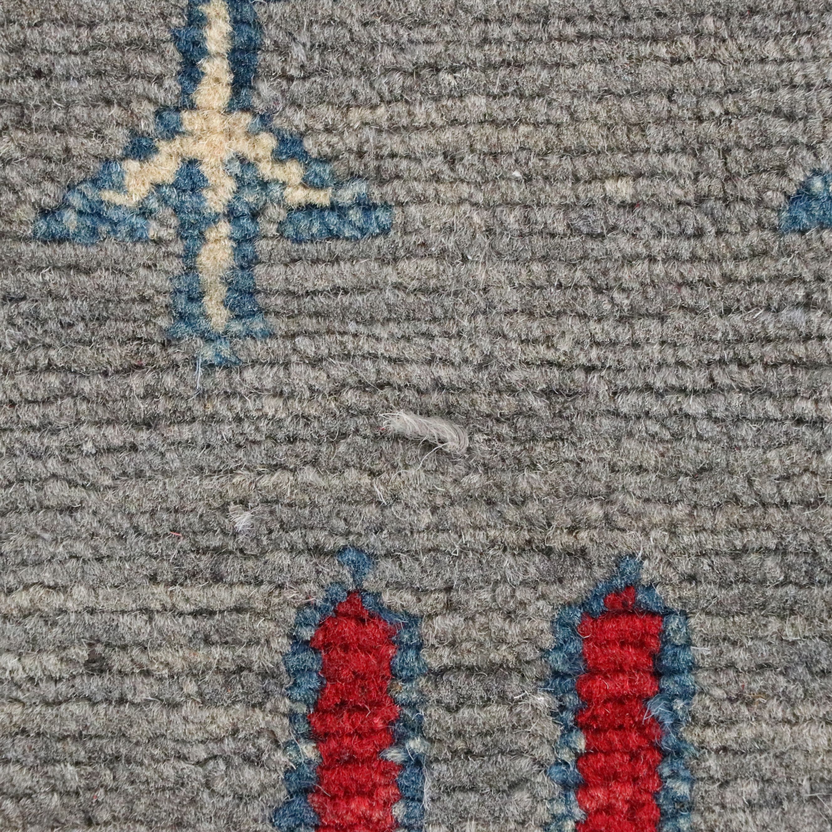 3'5 x 5'1 Hand-Knotted Afghan War Rug