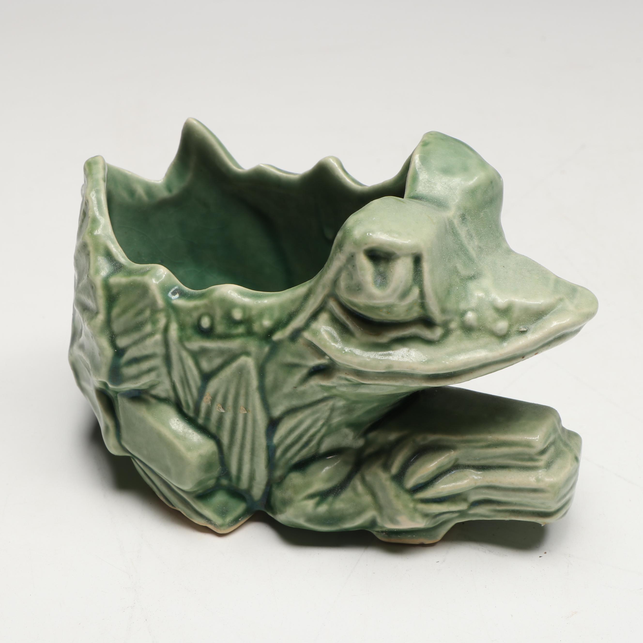 McCoy Pottery and Other Ceramic Frog Planters