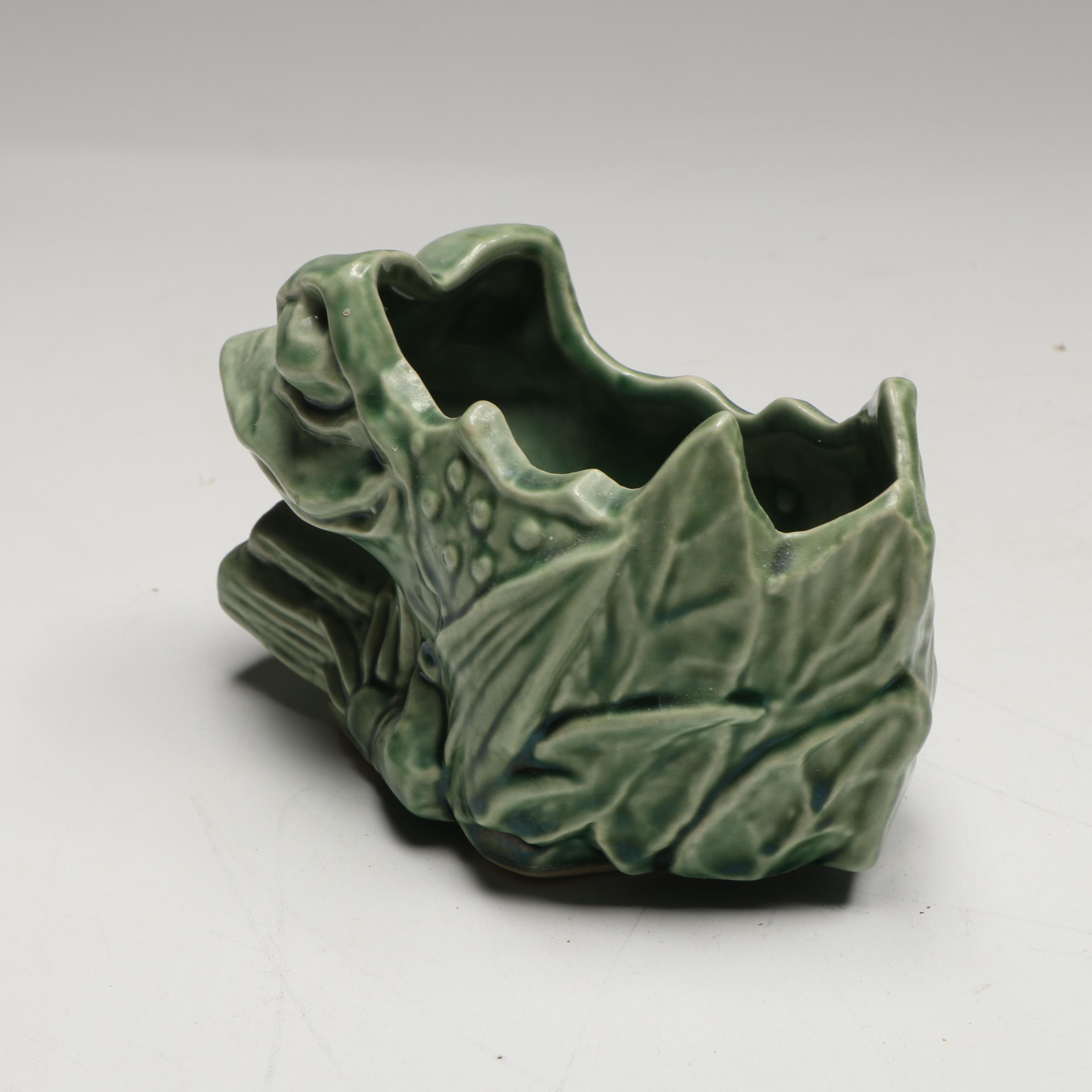 McCoy Pottery and Other Ceramic Frog Planters