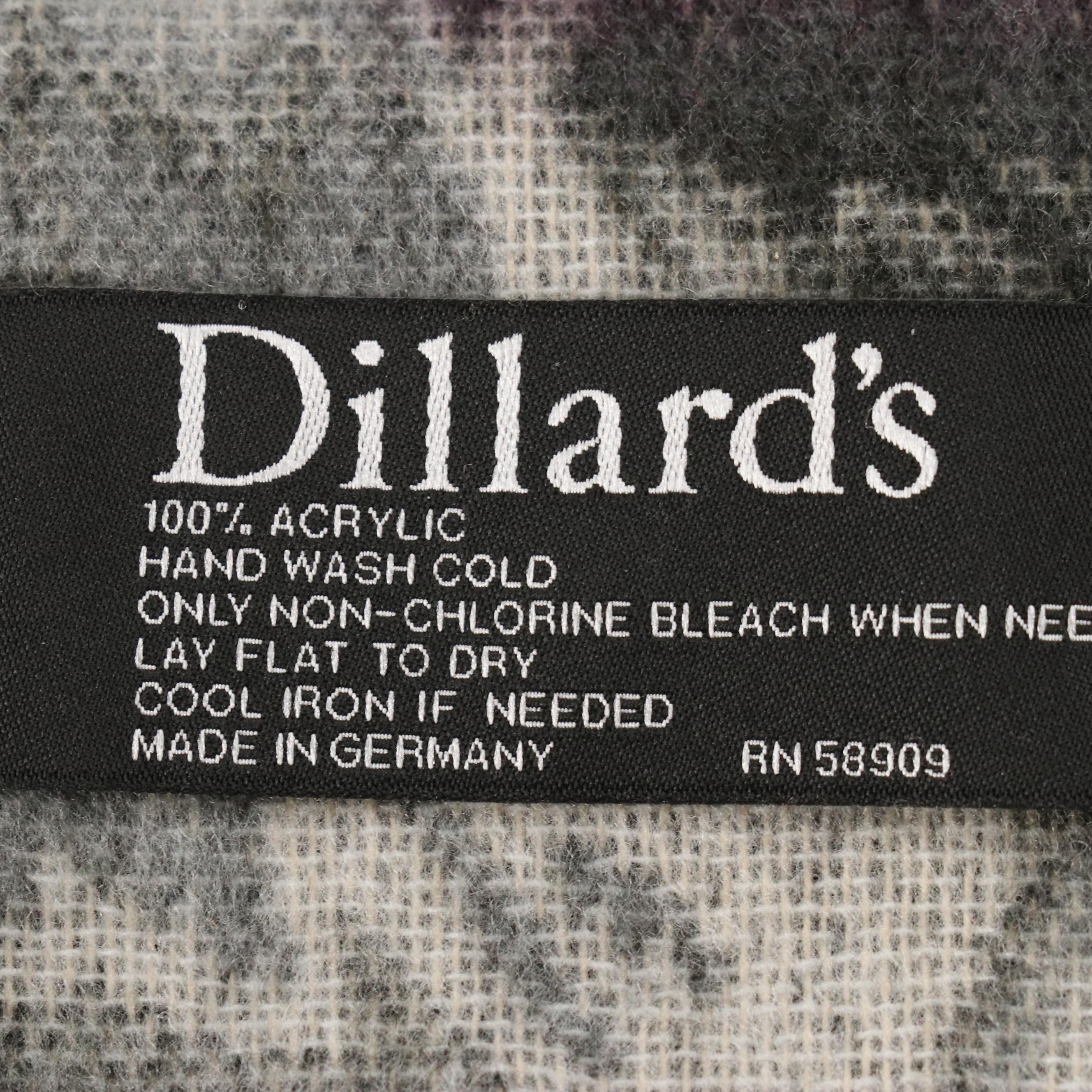 Murano Black Cashmere Fringe Scarf, Cejon Plaid Houndstooth Scarf, and More