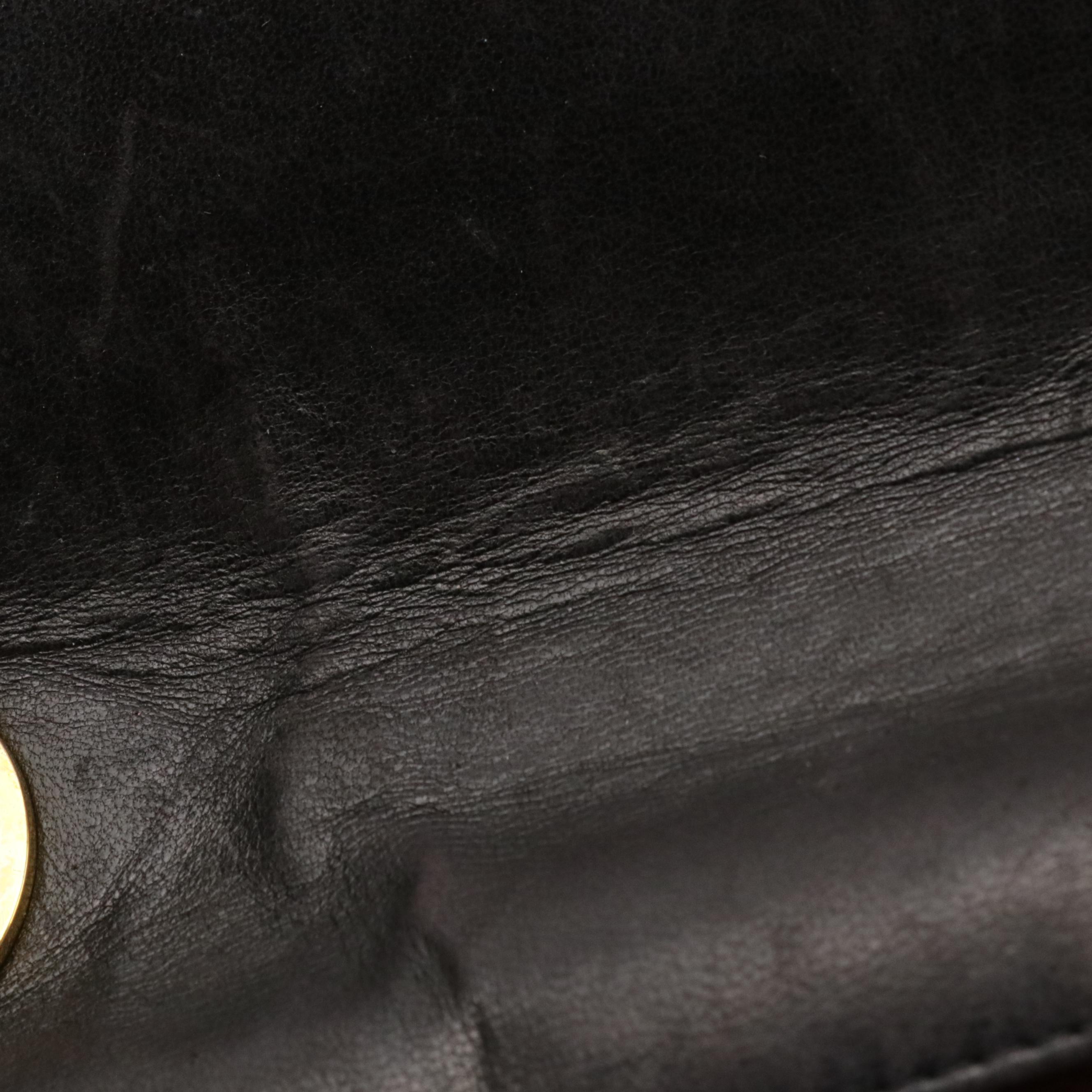 Chanel CC Flap Shoulder Bag in Quilted Lambskin Leather