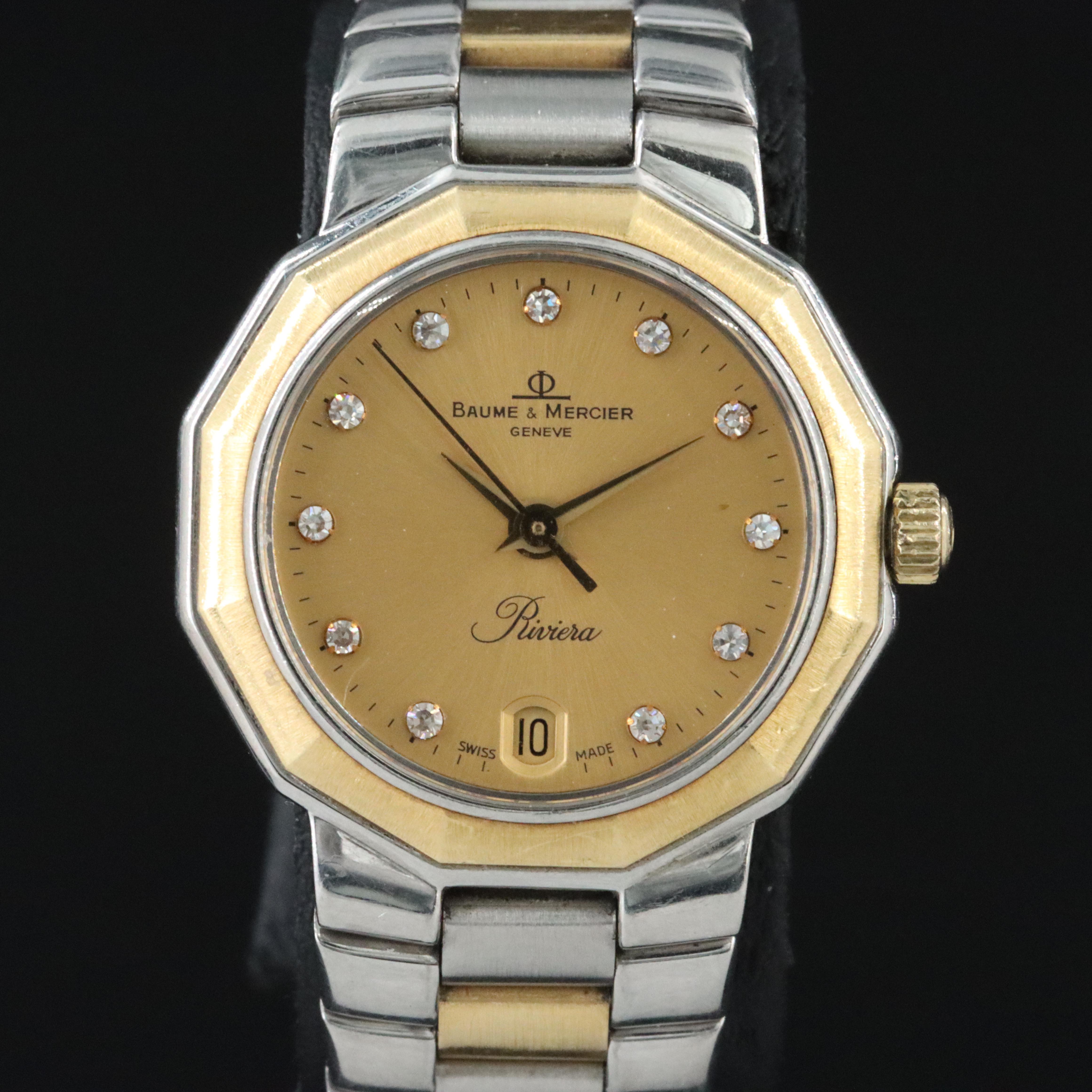 Baume & Mercier Riviera Diamond Watch