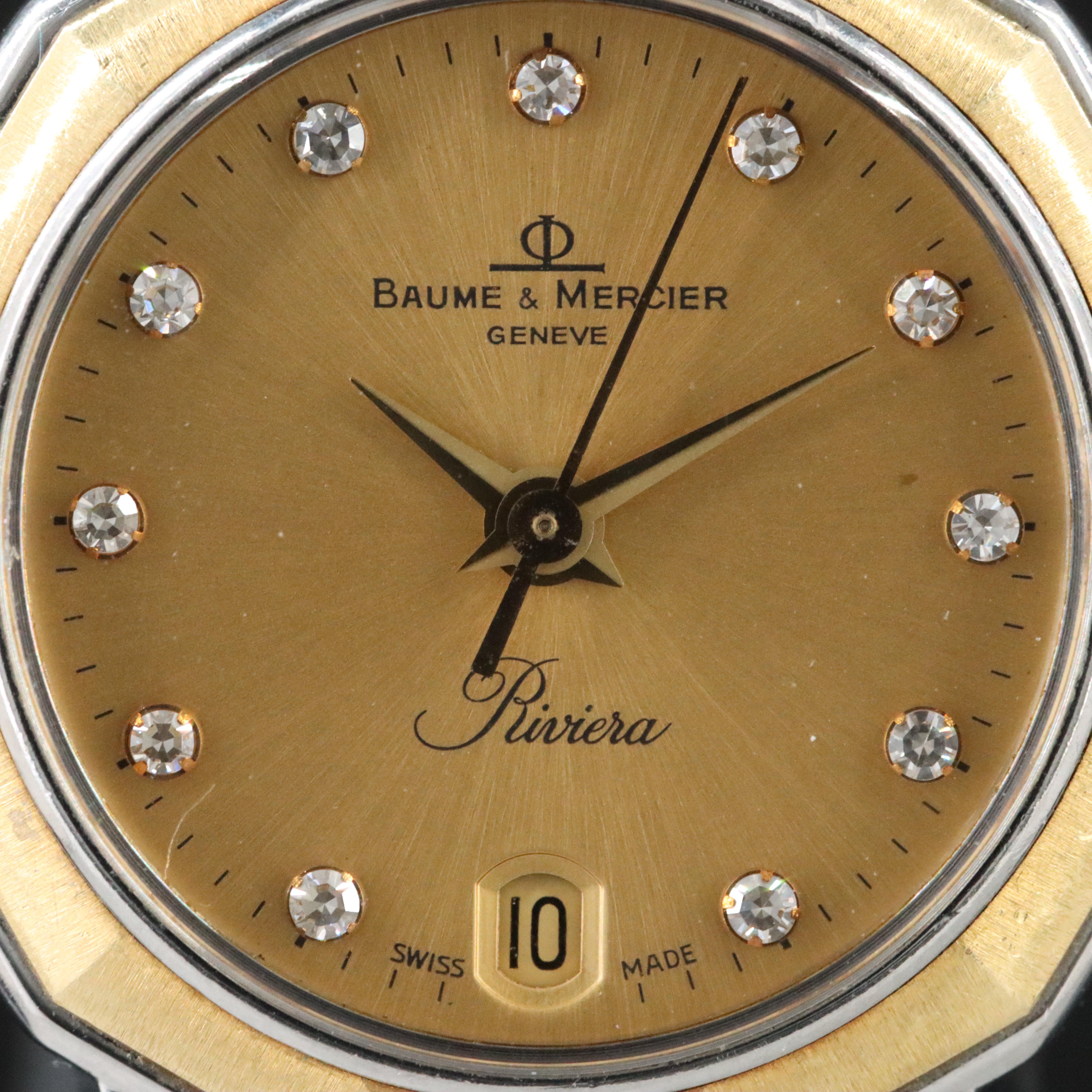Baume & Mercier Riviera Diamond Watch
