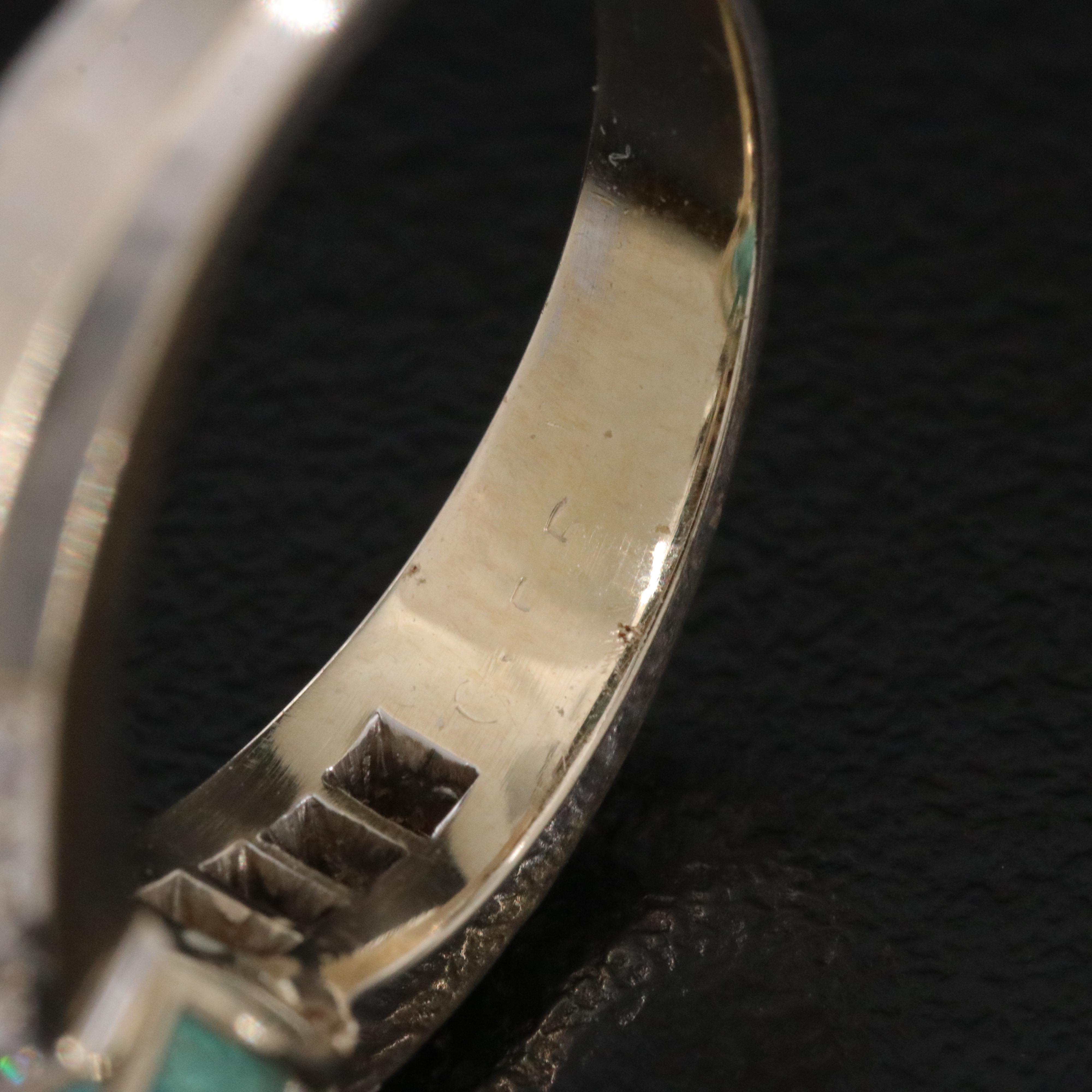 18K 3.51 CT Tourmaline and Diamond Ring