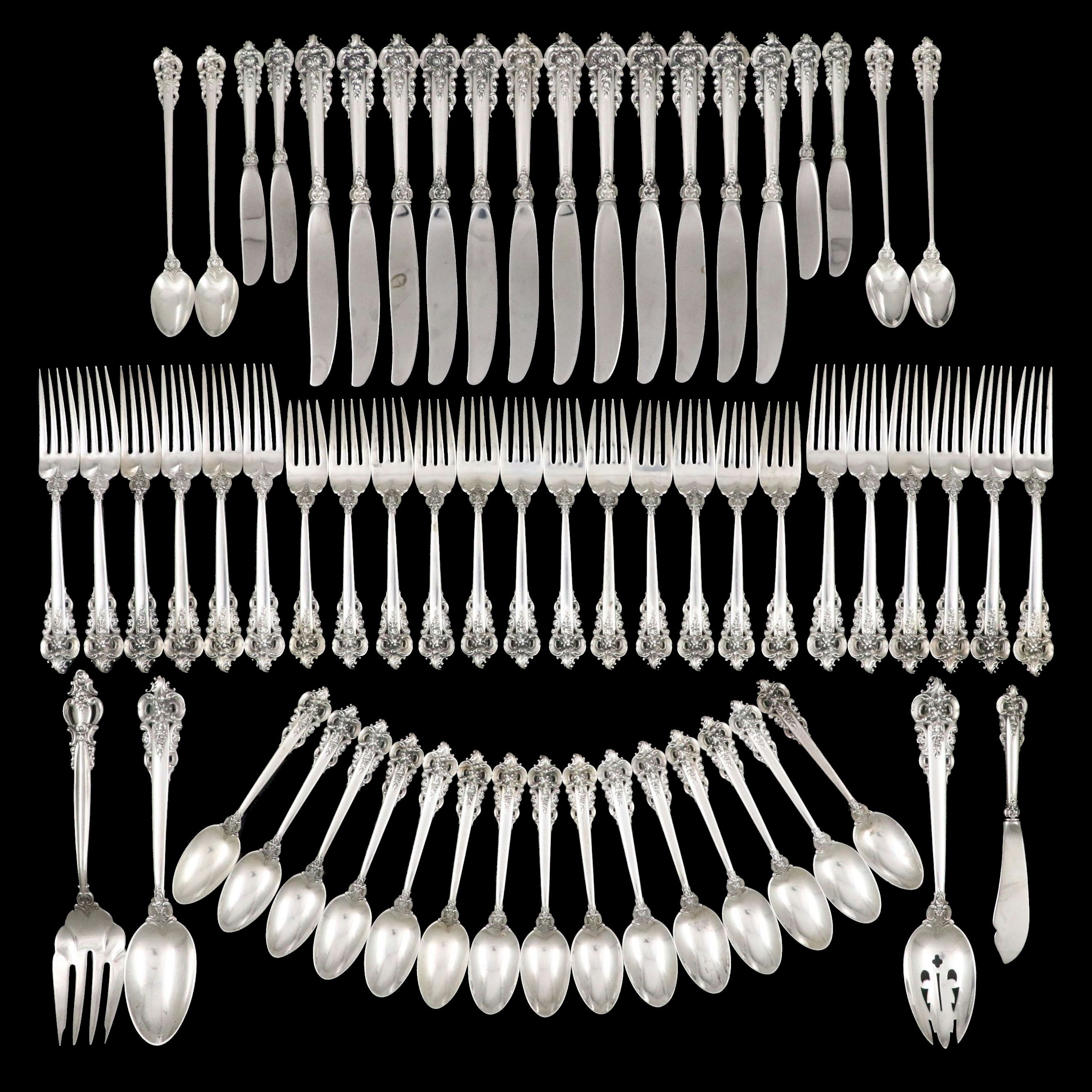 Wallace "Grande Baroque" Sterling Silver Flatware
