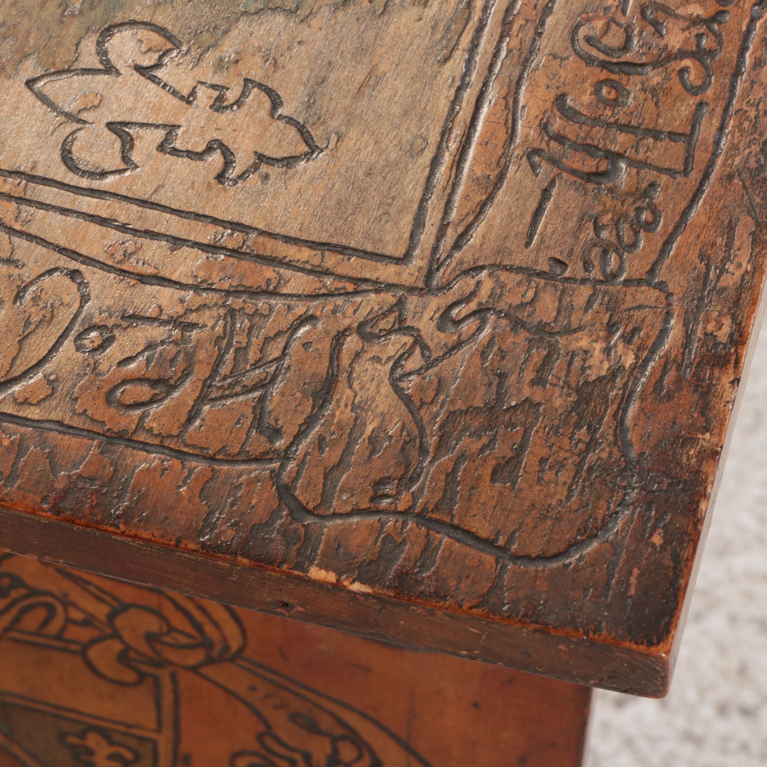 Arts & Crafts Style Single-Drawer Accent Table