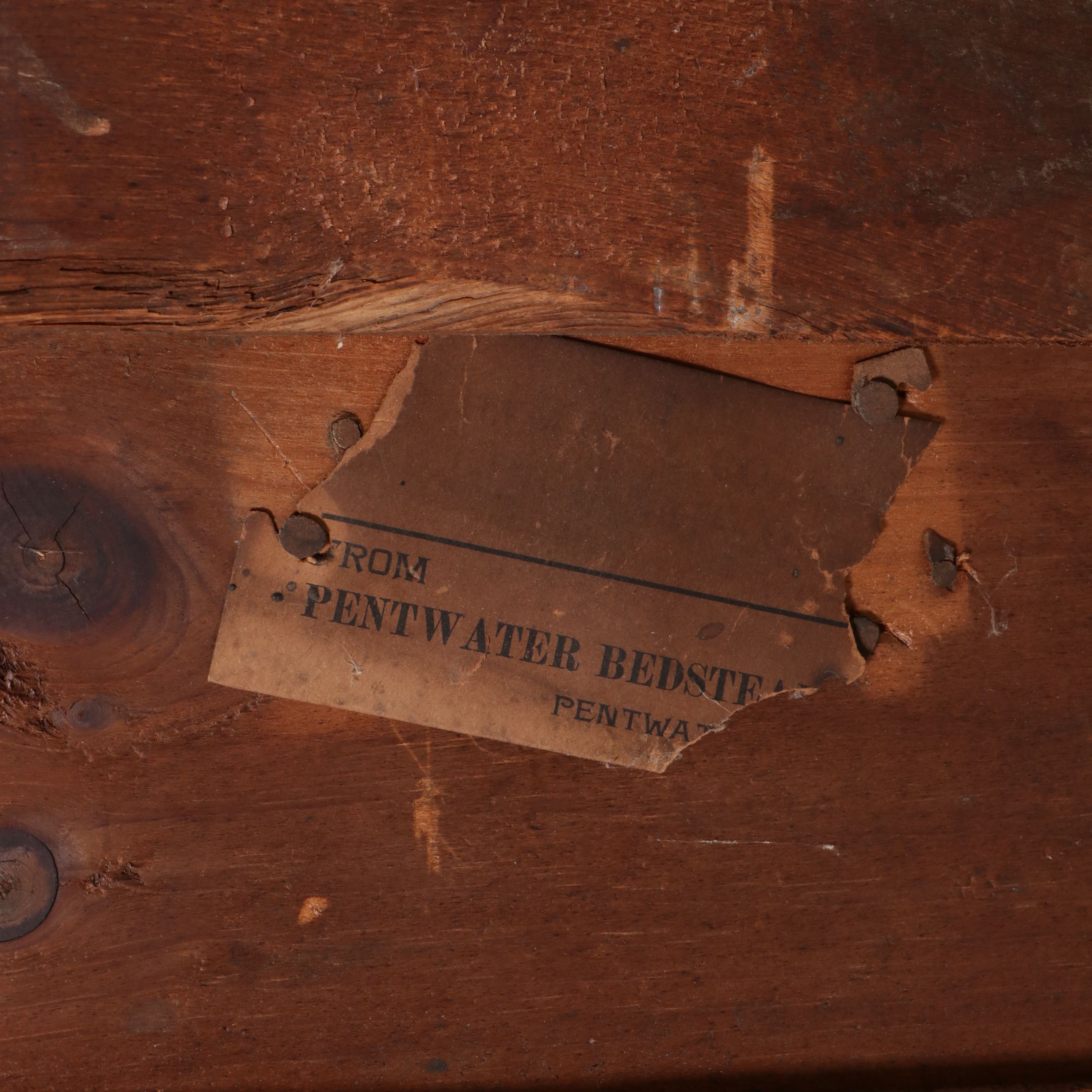 Pentwater Bedstead Commode, Late 19th/Early 20th Century