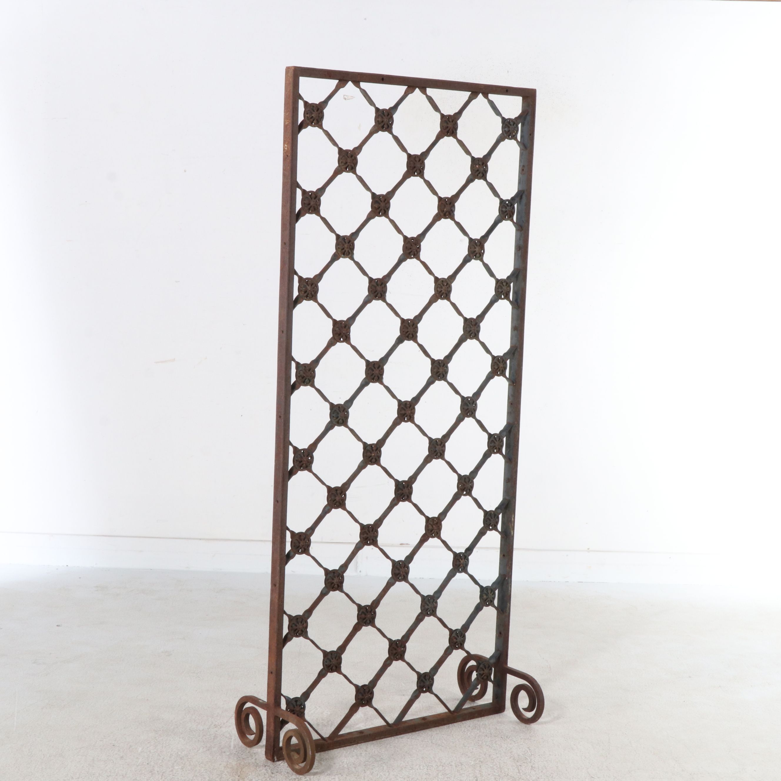 Wrought Iron Room Divider